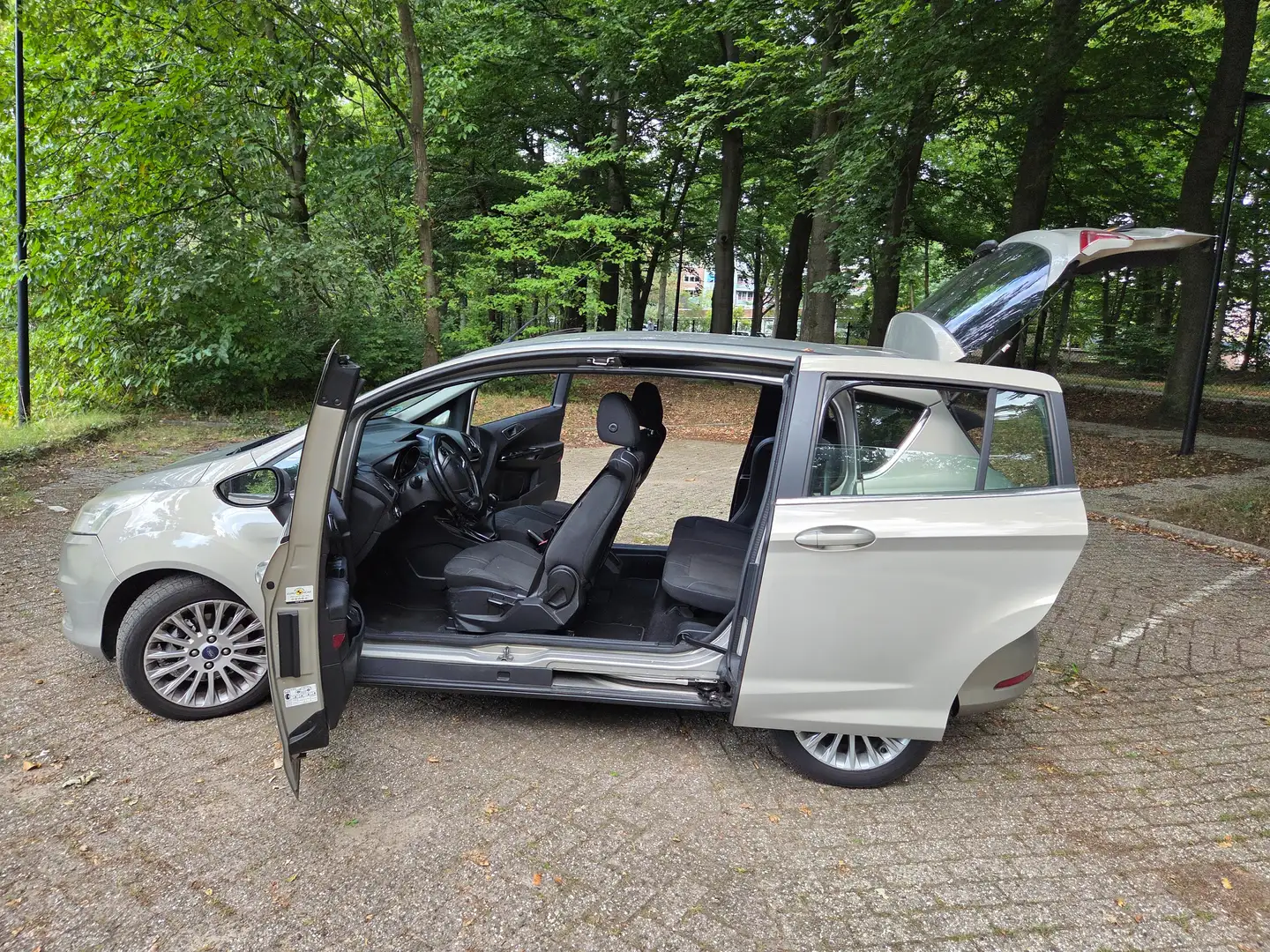Ford B-Max B-Max 1.0 EcoB. Titanium Grijs - 1