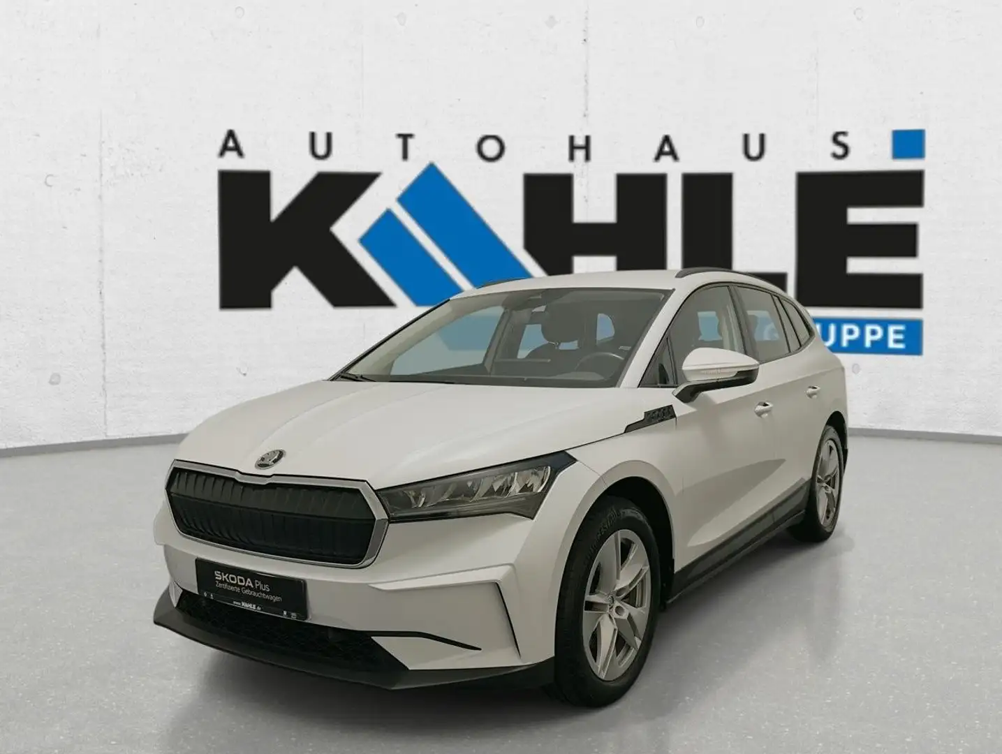 Skoda Enyaq 60 Loft CarPlay CCS ACC AHK LED Navi RFK Blanc - 2