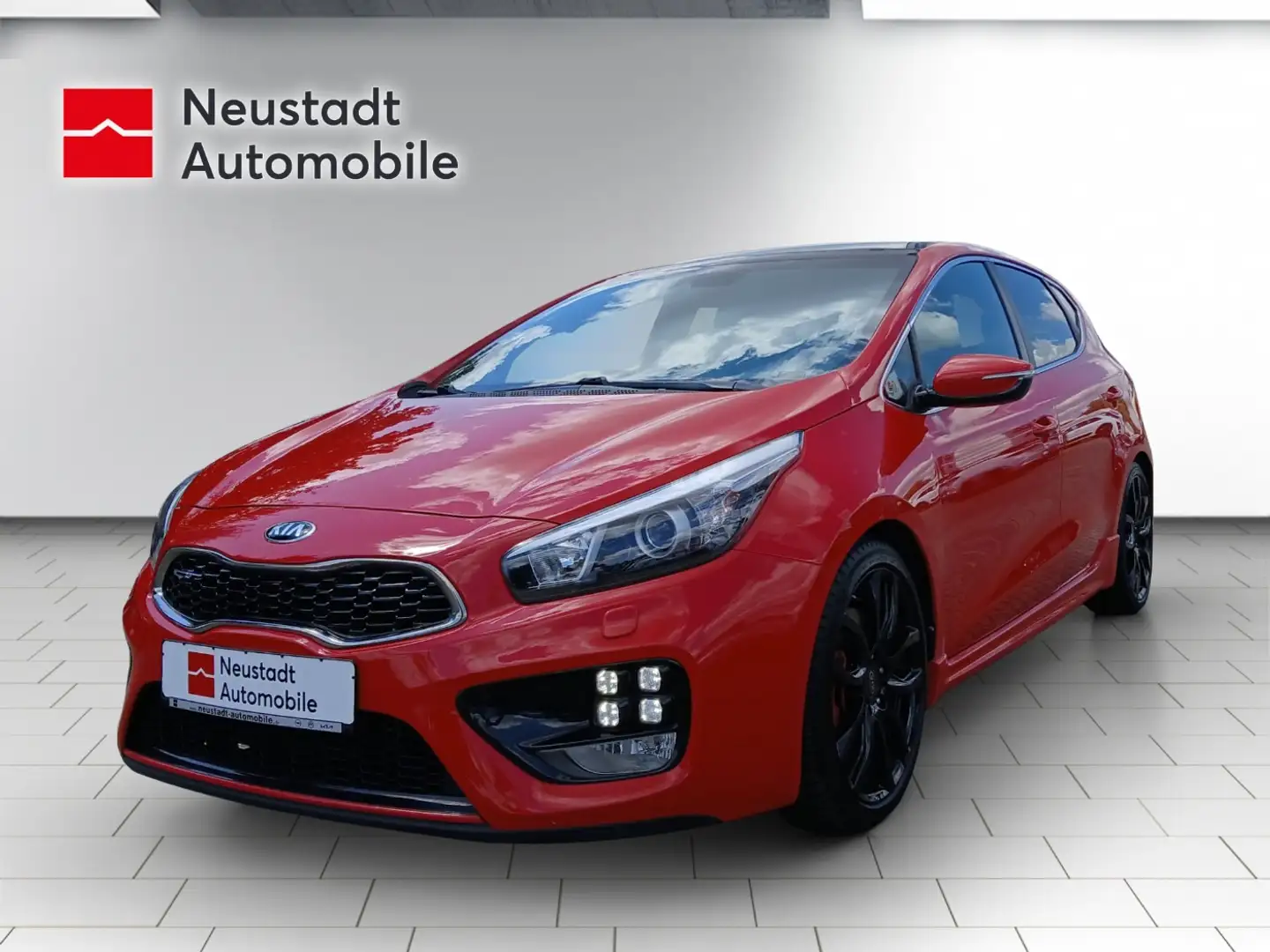 Kia Ceed / cee'd Ceed GT 1,6 Turbo Schiebedach, Xenon, Navi Rot - 1