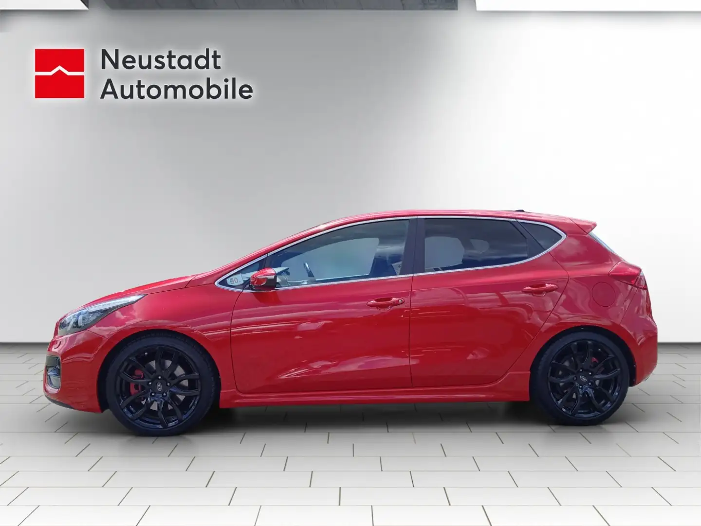 Kia Ceed / cee'd Ceed GT 1,6 Turbo Schiebedach, Xenon, Navi Rot - 2