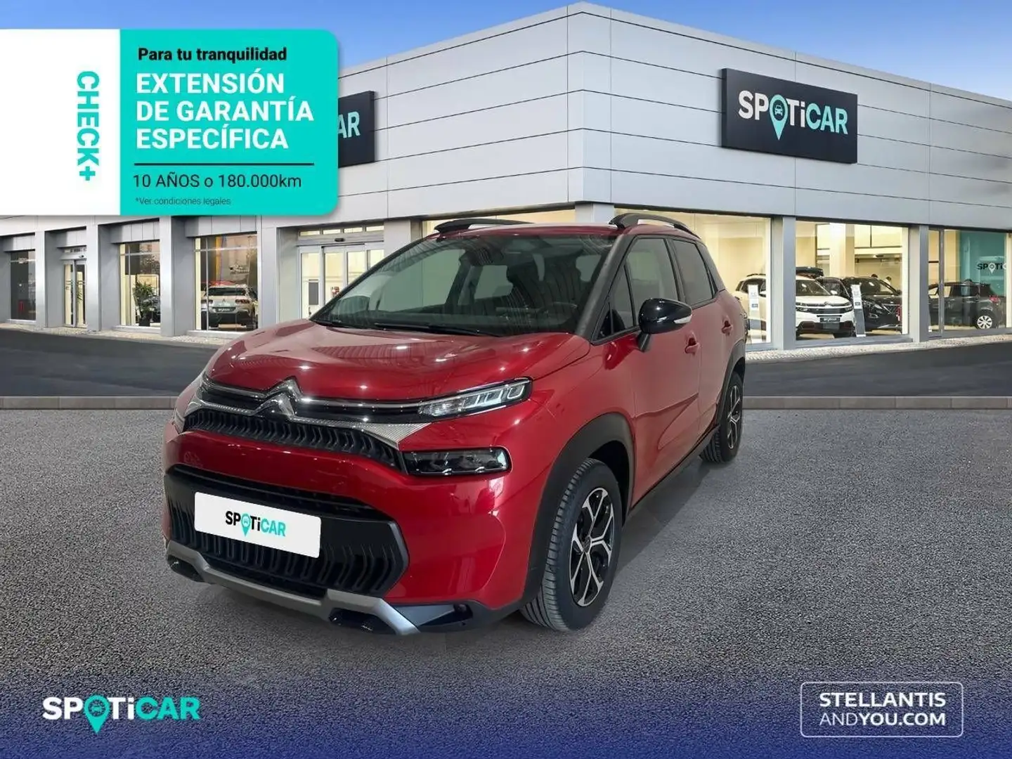 Citroen C3 Aircross Puretech S&S Feel Pack 110 Rojo - 1