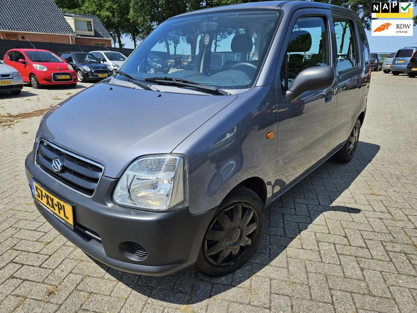 Suzuki Wagon R+ 1.0 Base. 2007. 116000km/Trekhaak. APK 04-2026 Gris - 1