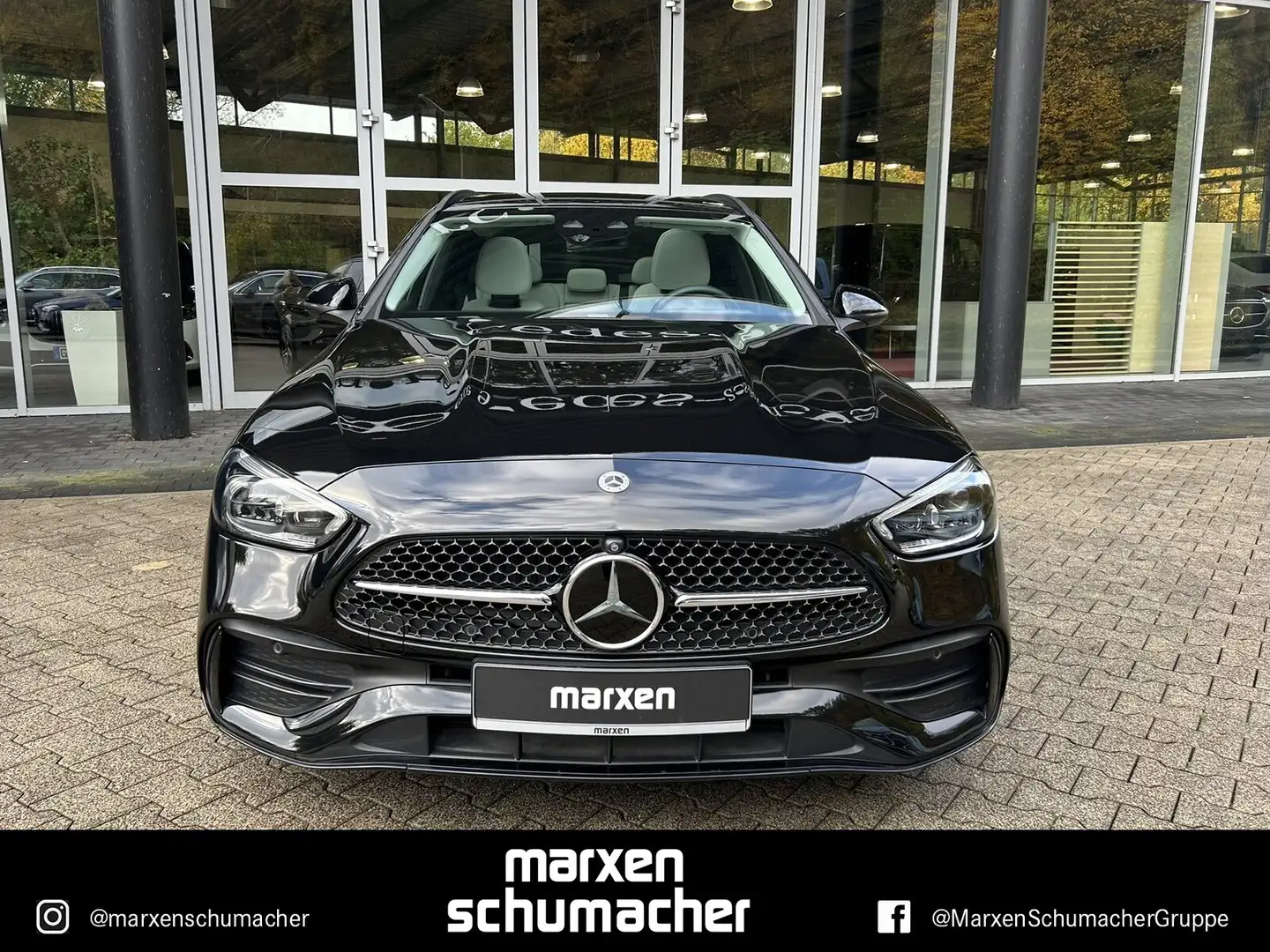 Mercedes-Benz C 300 C 300 e T AMG Pano+Night+360+AHK+DIGITAL+HuD+Mry Schwarz - 2