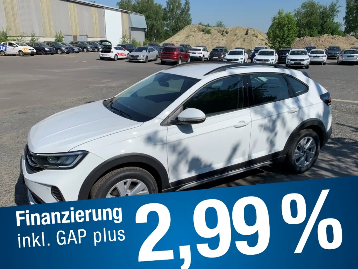Volkswagen Taigo Life 1.0 TSI+ Spurhalteassistent+Sitzheizung+Radio Weiß - 1