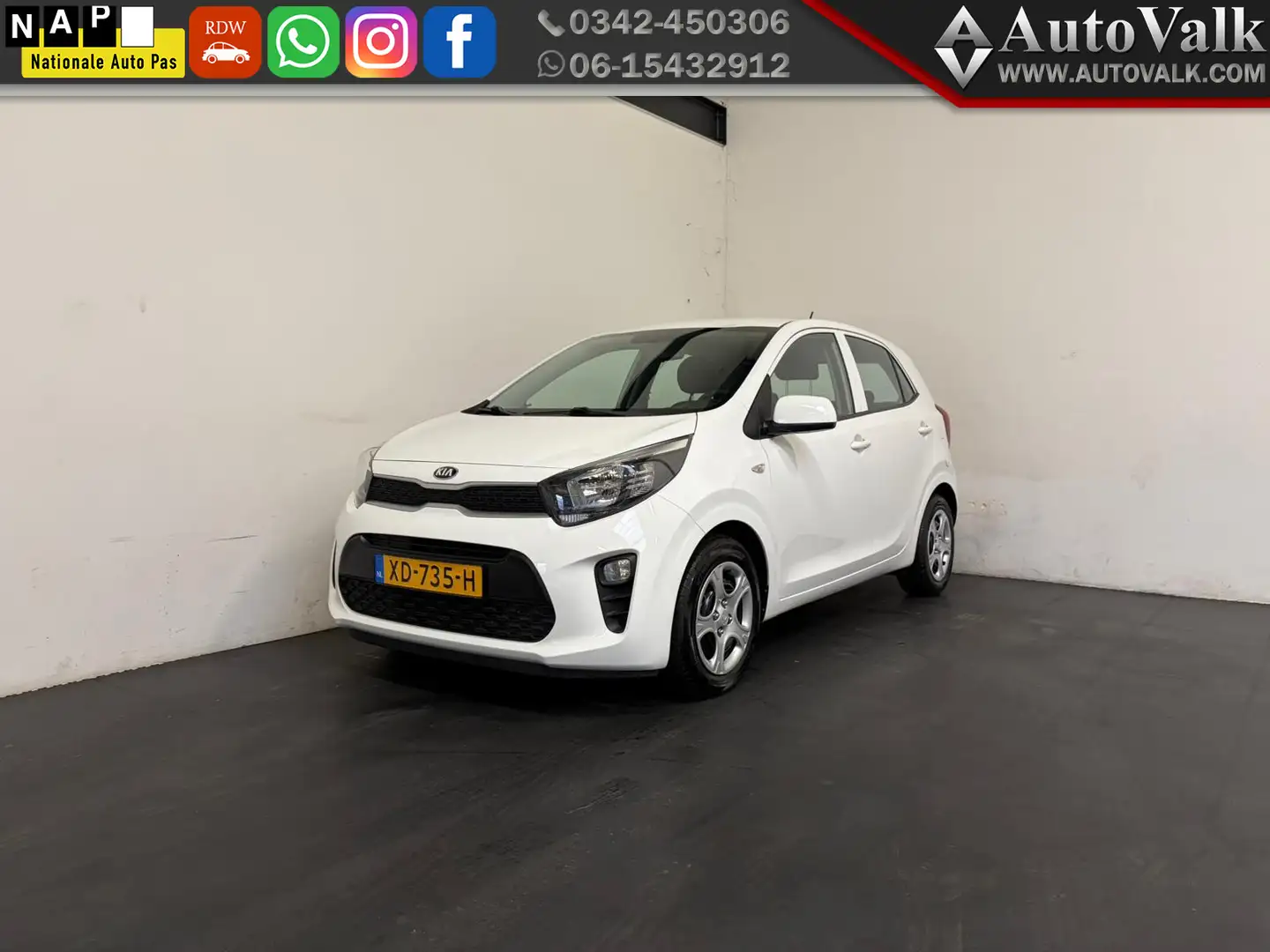 Kia Picanto 1.0 CVVT EconomyPlusLine. APK 01-2027! Wit - 1