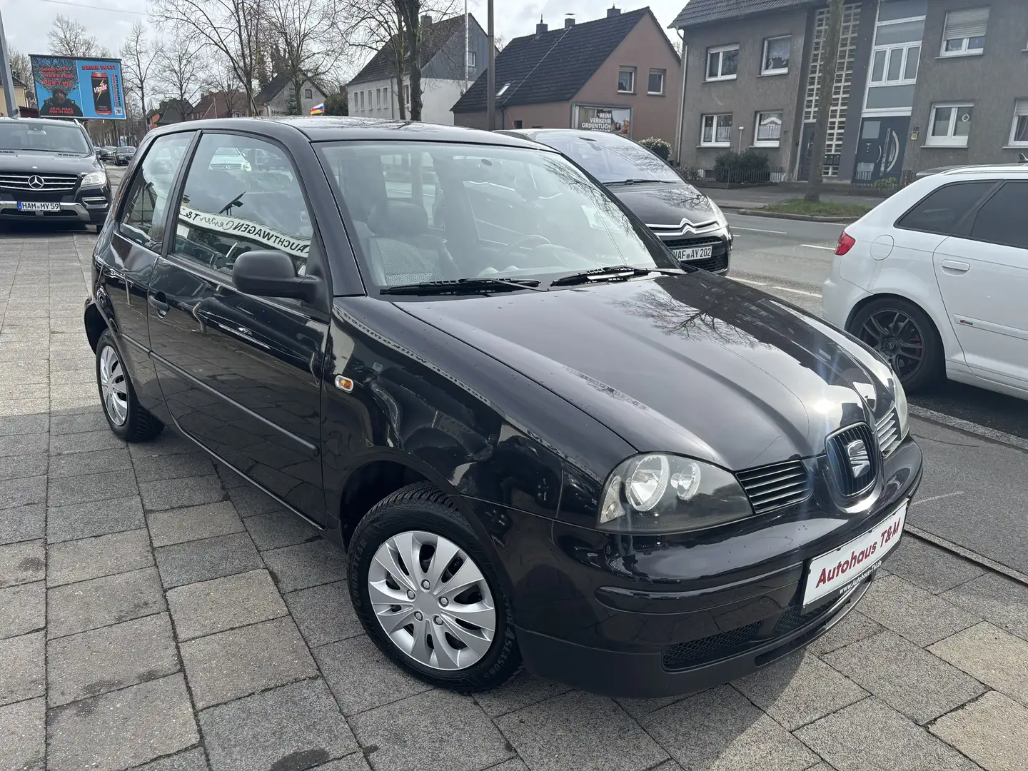 SEAT Arosa Arosa 1.0 Klima/78TKM/Garantie/TÜV Neu/e.Fenst. Negro - 2