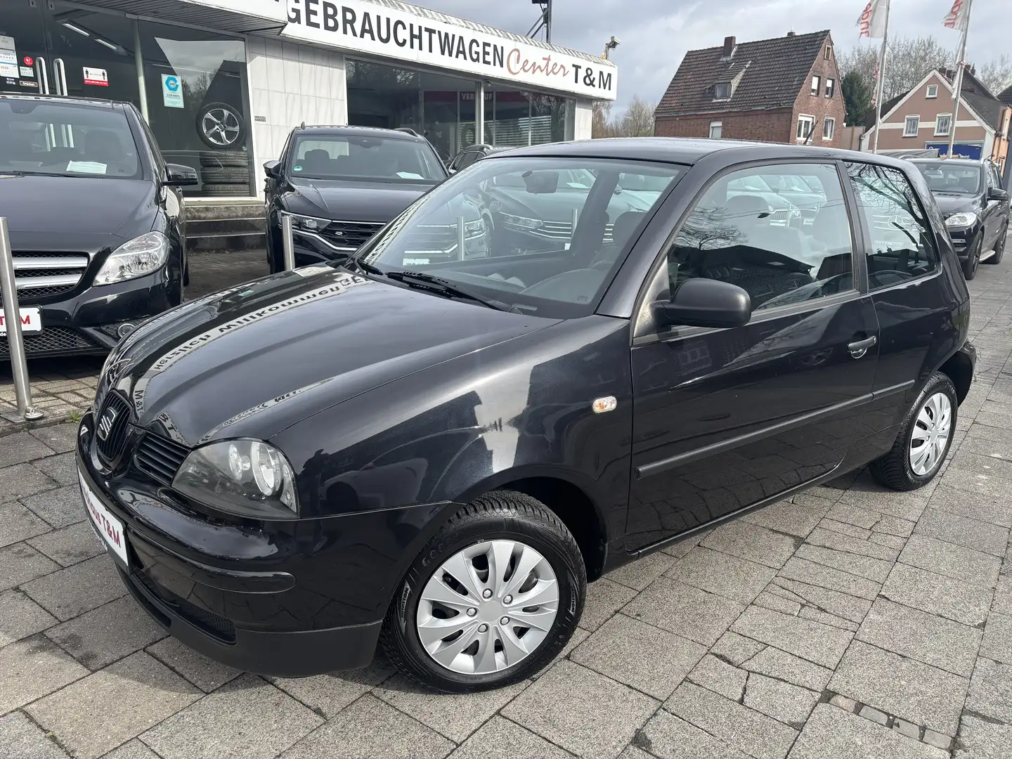 SEAT Arosa Arosa 1.0 Klima/78TKM/Garantie/TÜV Neu/e.Fenst. Negro - 1