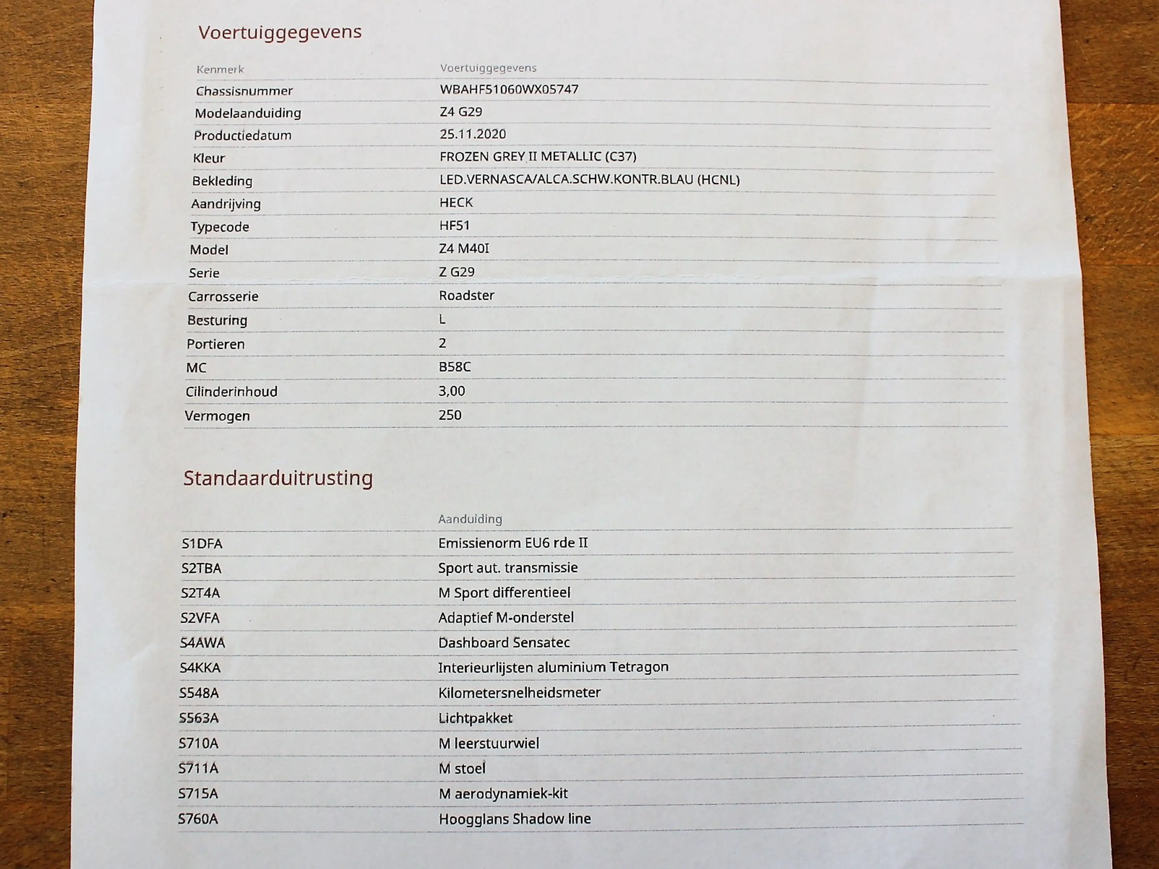 BMW Z4 Roadster M40i High Executive Edition NL-Auto — photo 22