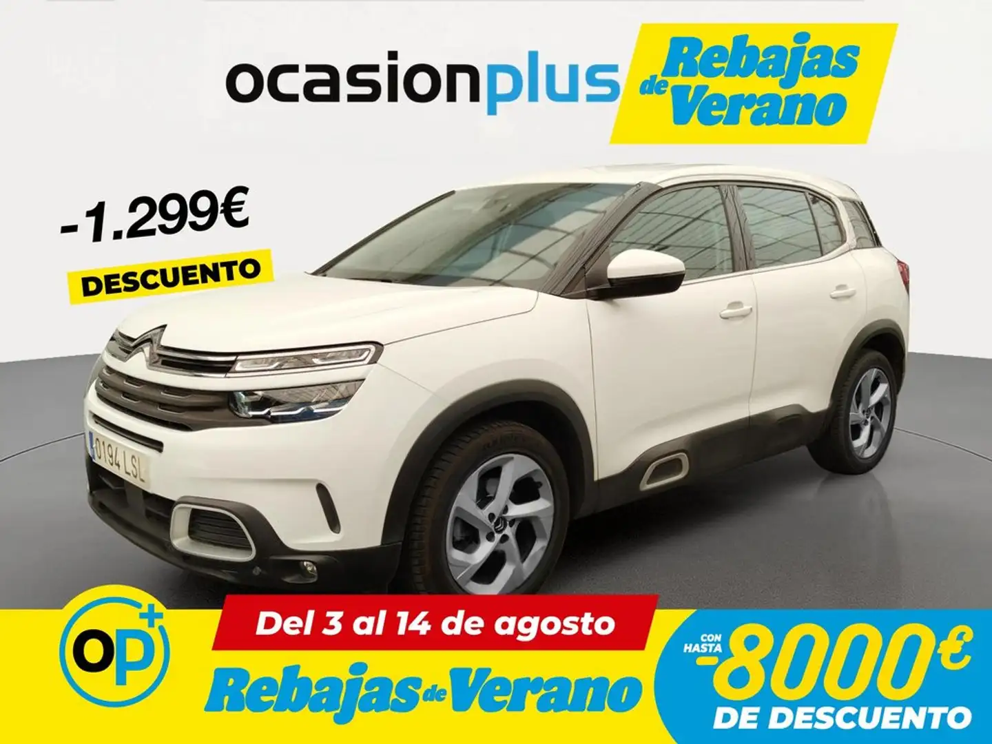 Citroen C5 Aircross PureTech S&S Live Pack 130 Blanco - 1