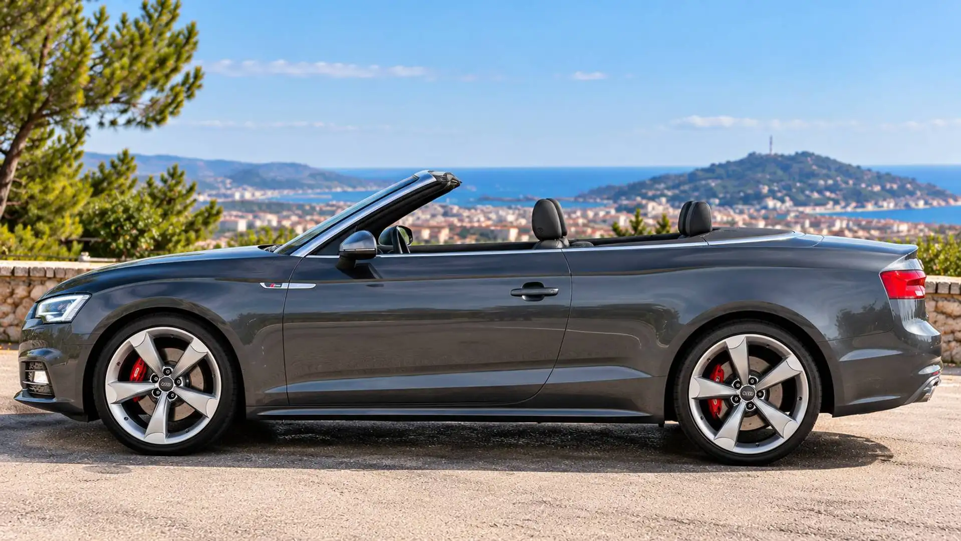 Audi Cabriolet Cabrio 2.0TDI Gris - 2