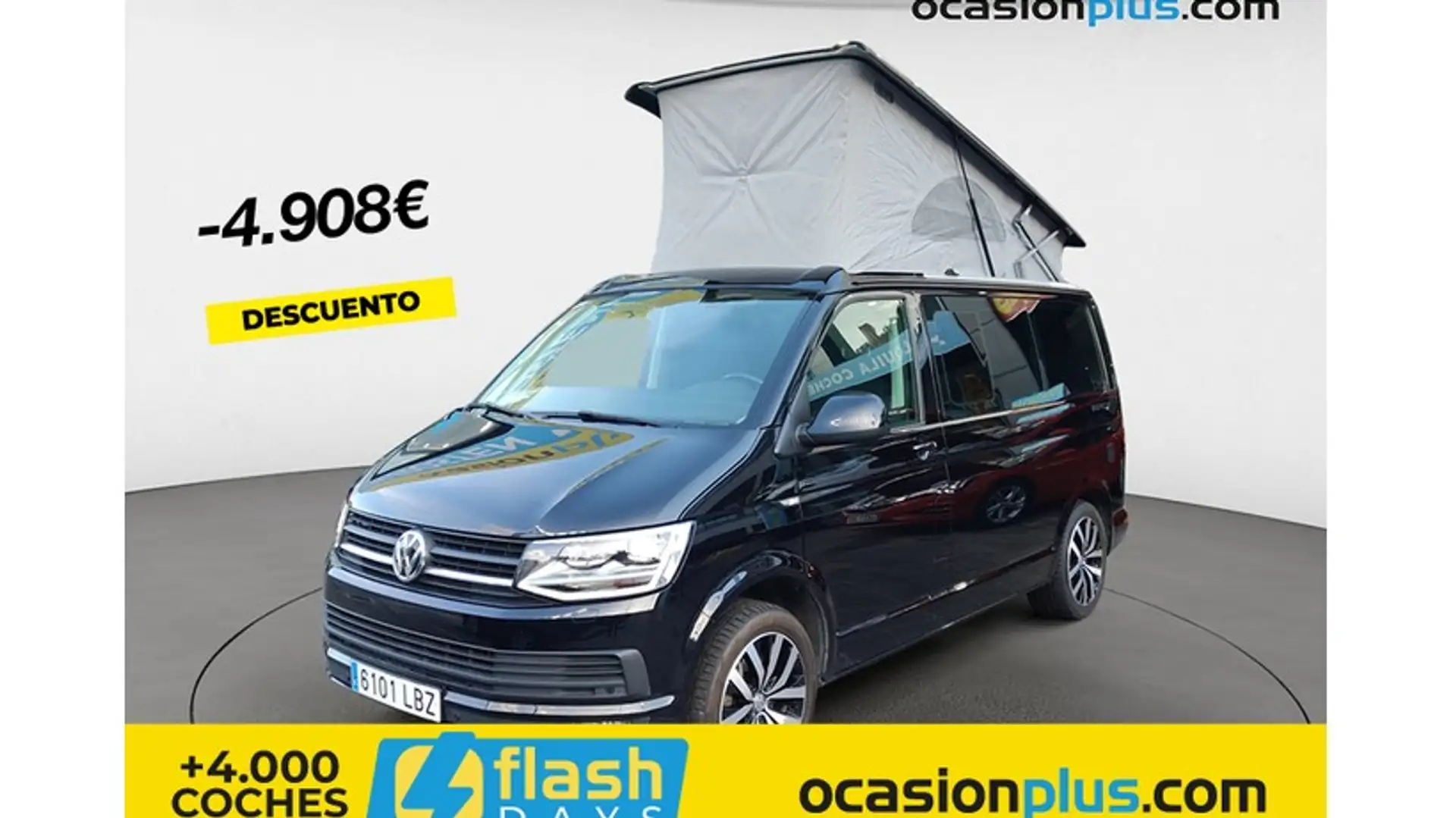 Volkswagen T6 California 2.0TDI BMT Beach DSG 146kW Noir - 1