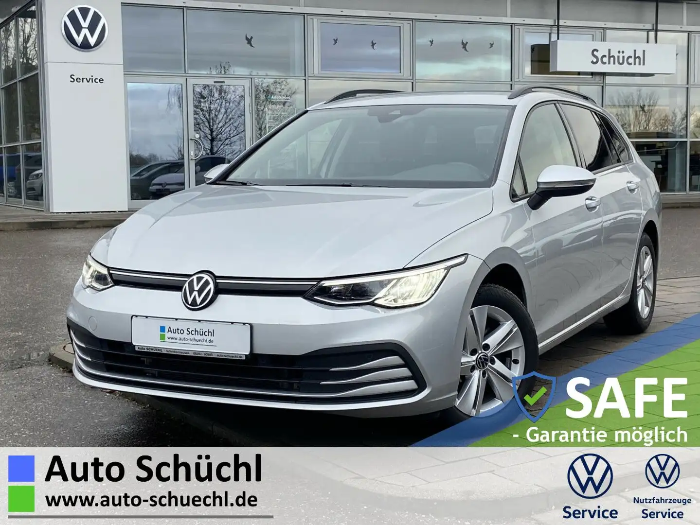 Volkswagen Golf Variant 2.0 TDI DSG NAVI+LED+AHK+APP-CONNEC Silber - 1