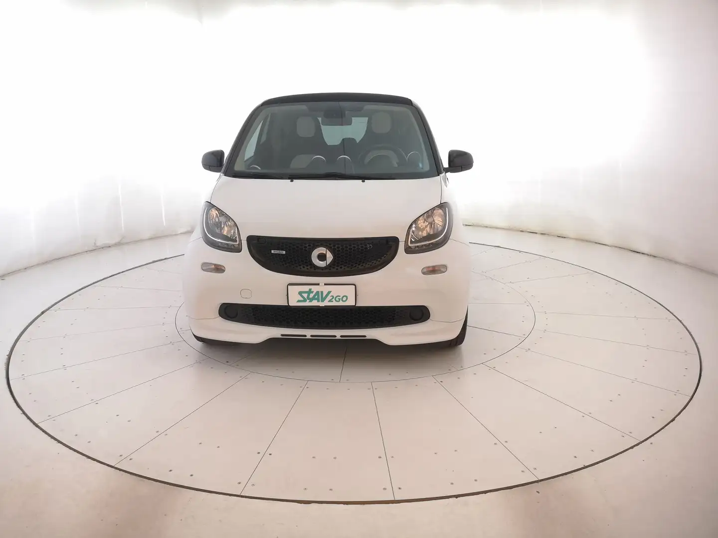 smart forTwo fortwo 1000 52 kW MHD coupé optional brabus Bianco - 2