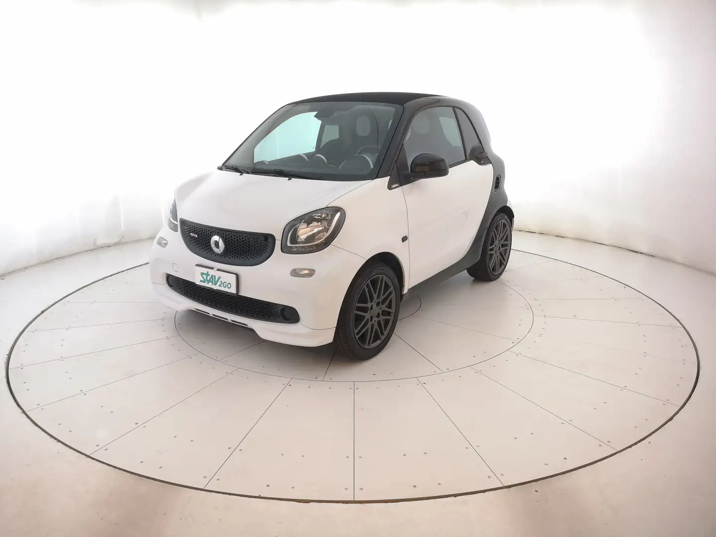 smart forTwo fortwo 1000 52 kW MHD coupé optional brabus Bianco - 1