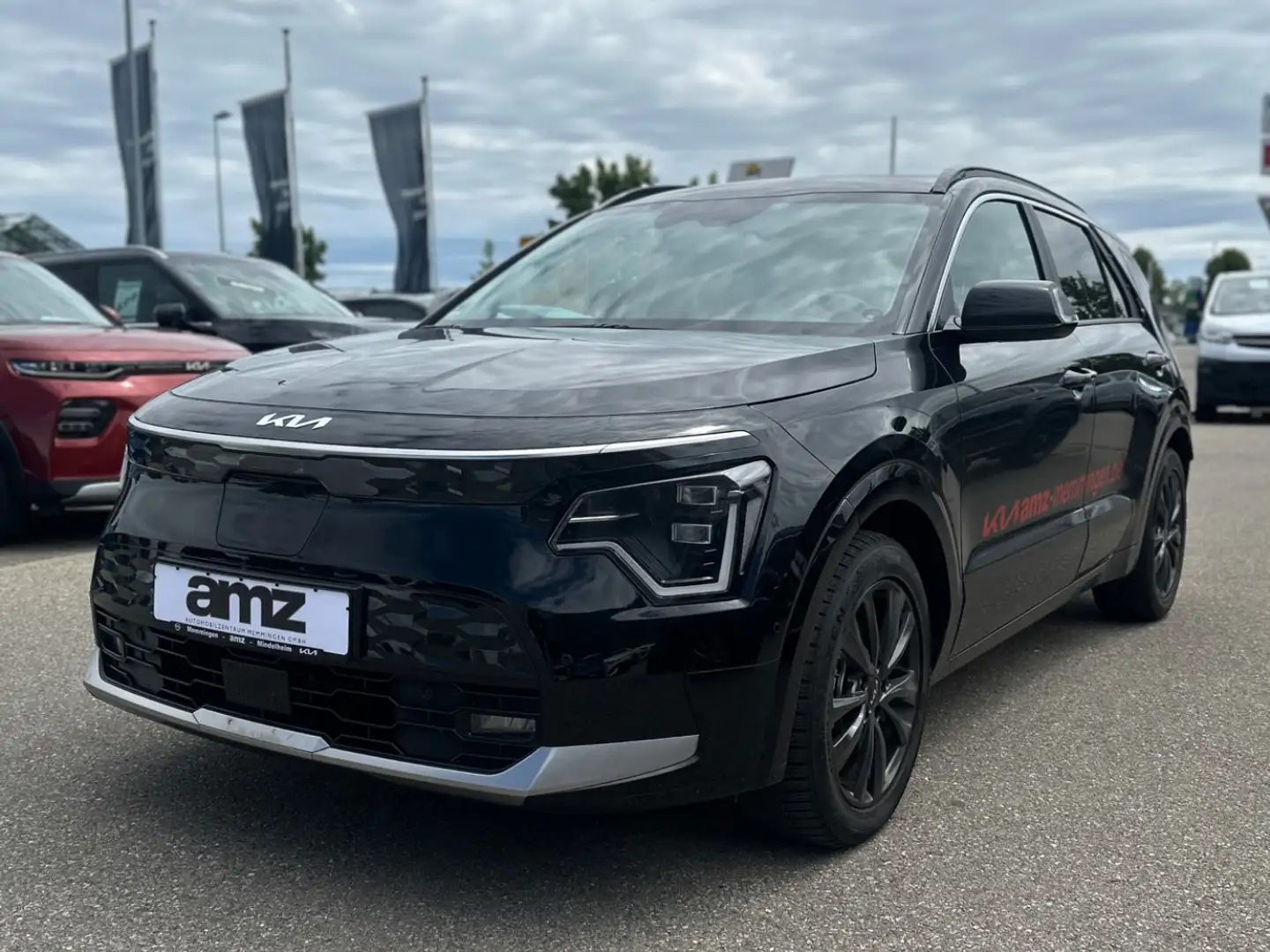 Kia Niro EV (64,8kWh) *Navi*FLA*4xSHZ*RSPA*Matrix* Schwarz - 2