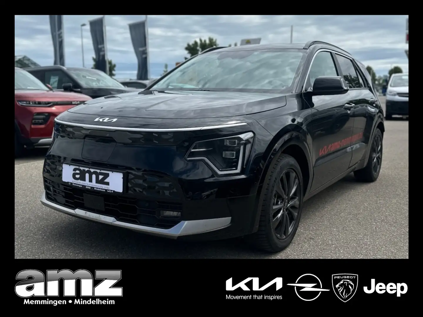 Kia Niro EV (64,8kWh) *Navi*FLA*4xSHZ*RSPA*Matrix* Schwarz - 1