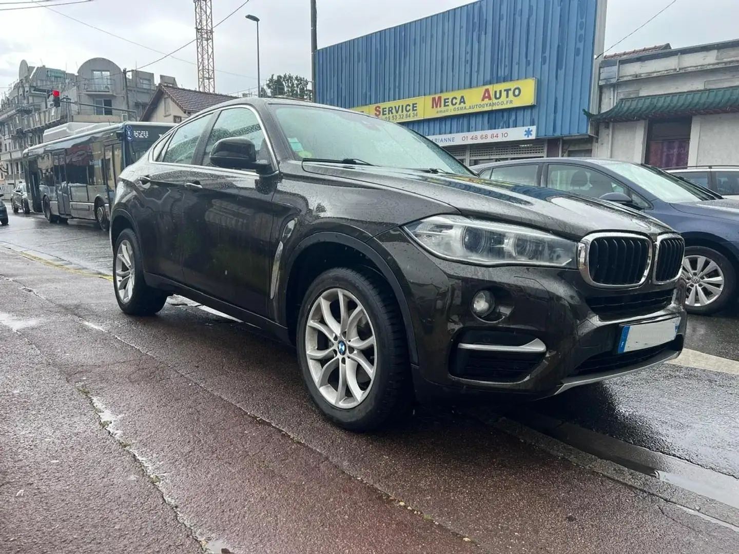 BMW X6 xDrive 30d - F16 F86 Exclusive moteur hs Braun - 2