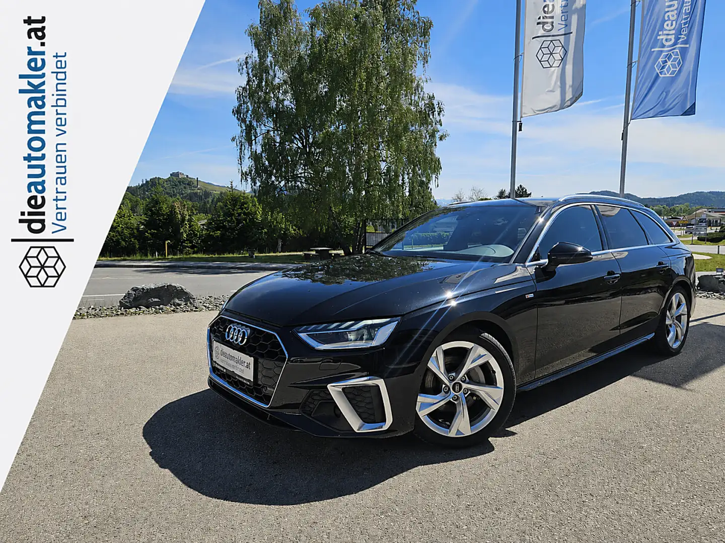 Audi A4 Avant 40 TFSI quattro S-line S-tronic *STHZG*AH... Schwarz - 1