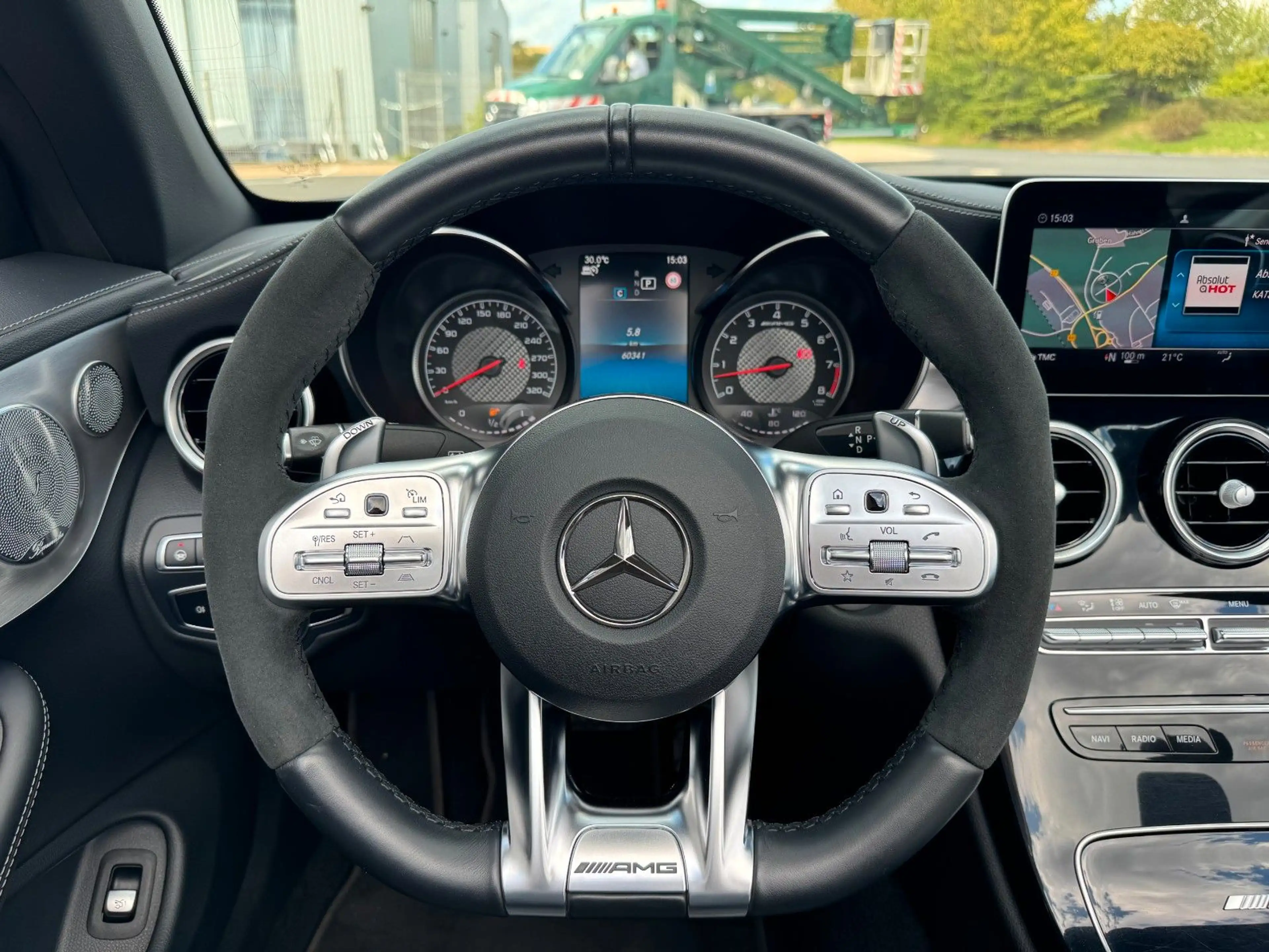 Mercedes-Benz C 63 AMG C 63 Cabrio Drivers+Burm+S-Klima+Memory+MBeam — photo 12
