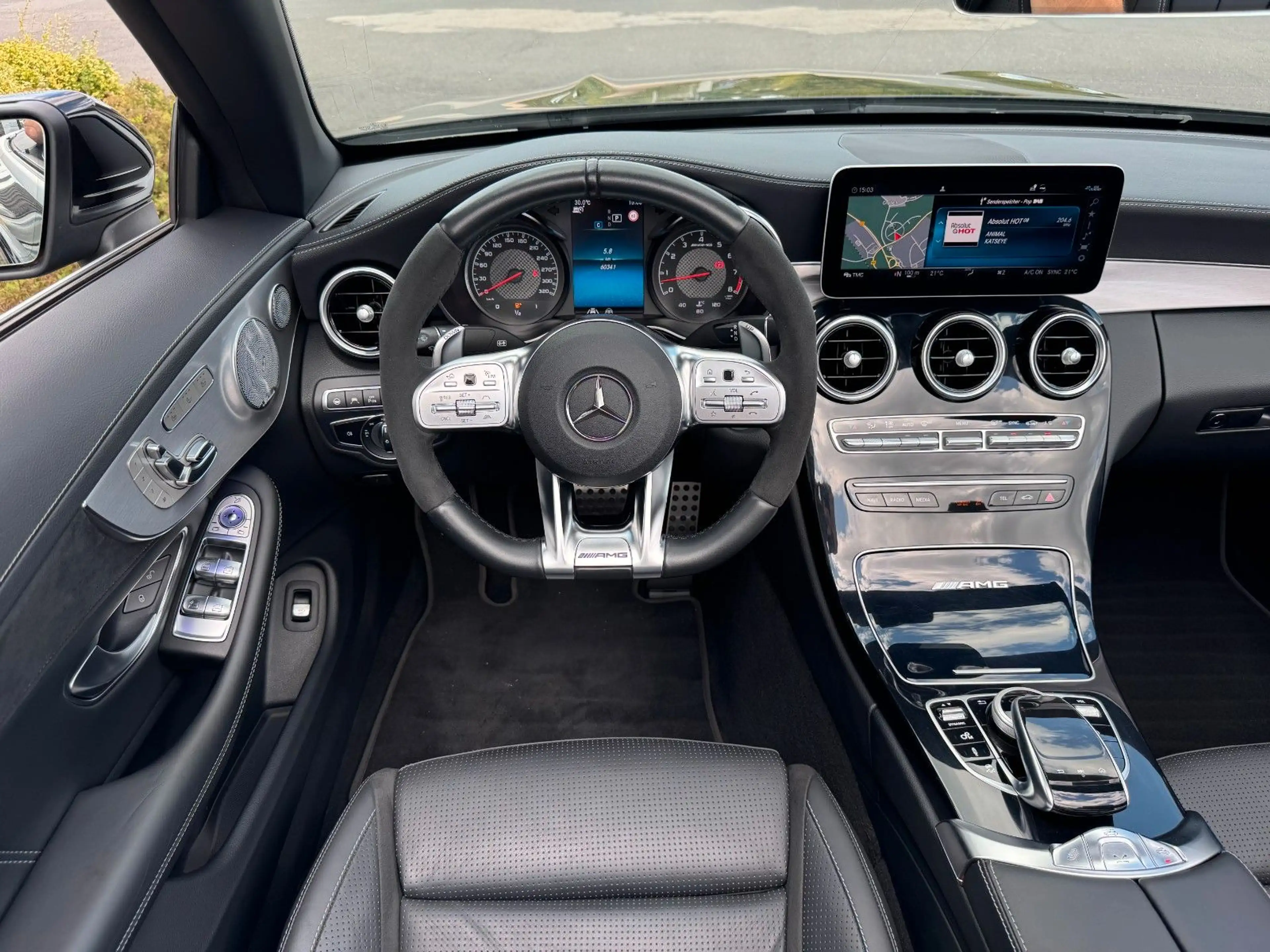 Mercedes-Benz C 63 AMG C 63 Cabrio Drivers+Burm+S-Klima+Memory+MBeam — photo 11