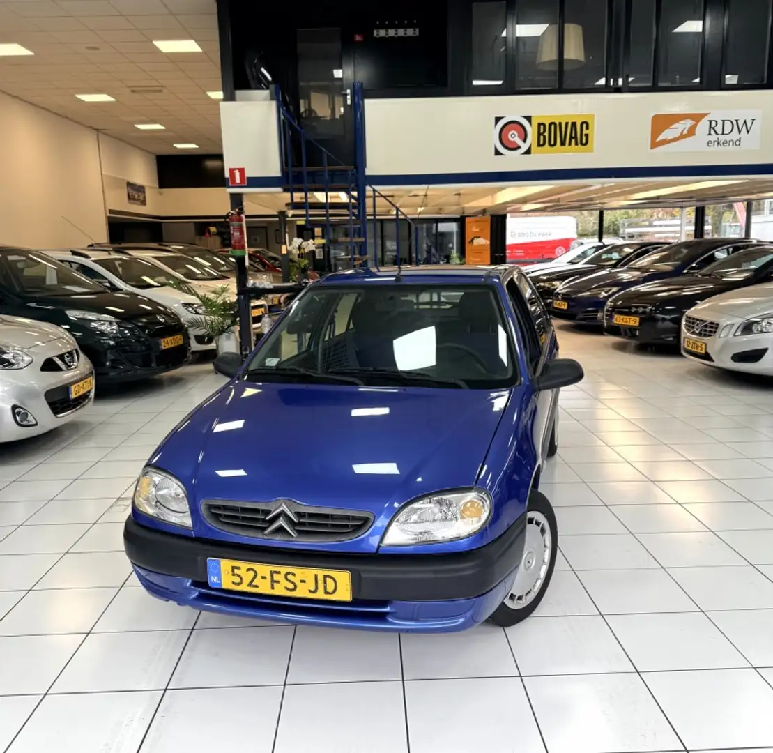 Citroen SAXO 1.1i APK NAP Blauw - 2