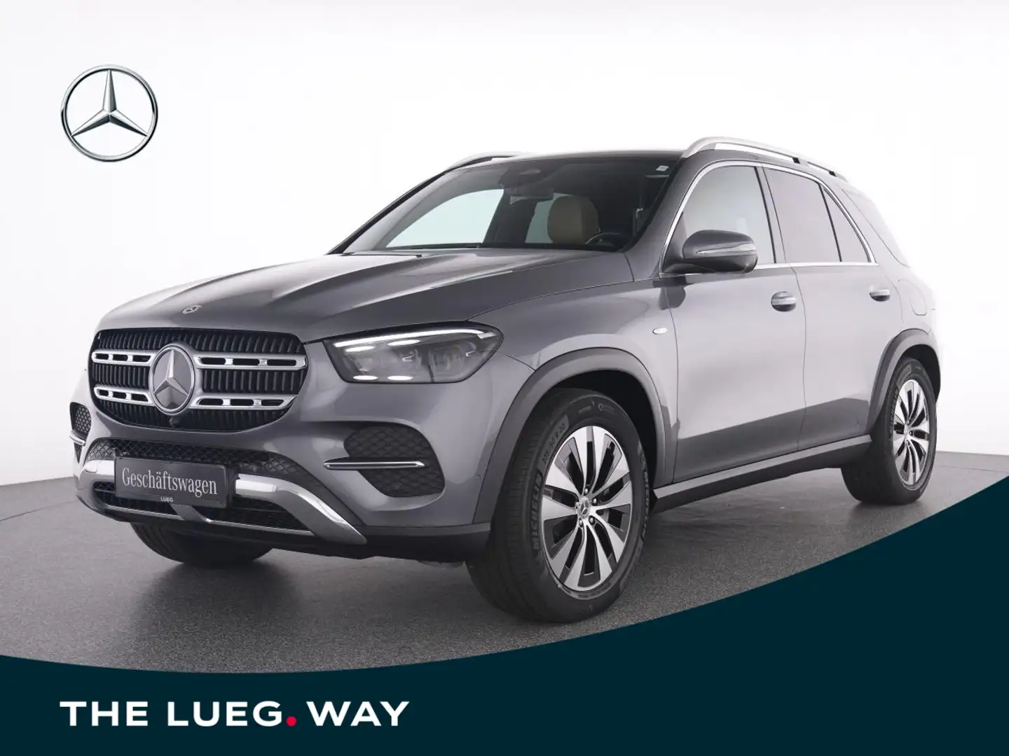 Mercedes-Benz GLE 350 de 4M PANO+AHK+SITZKLIMA+DC-LADER+SOUND+ Gris - 1