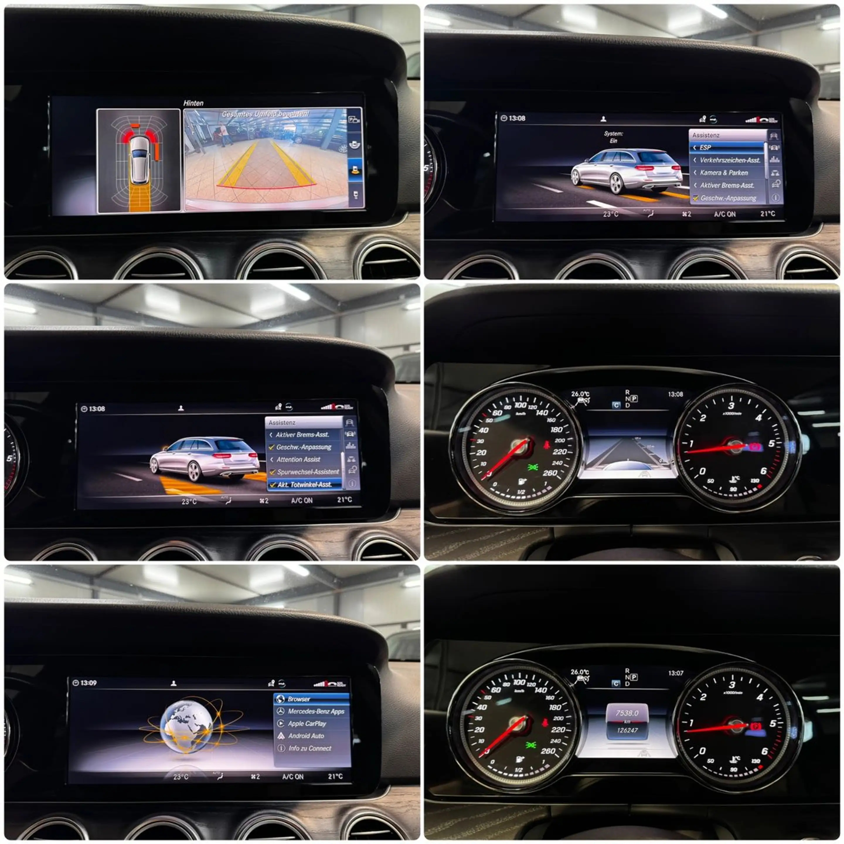 Mercedes-Benz E 220 d T AVANTGARDE MBEAM*BSNSS*DIST*SBLF*1.HAND — photo 15