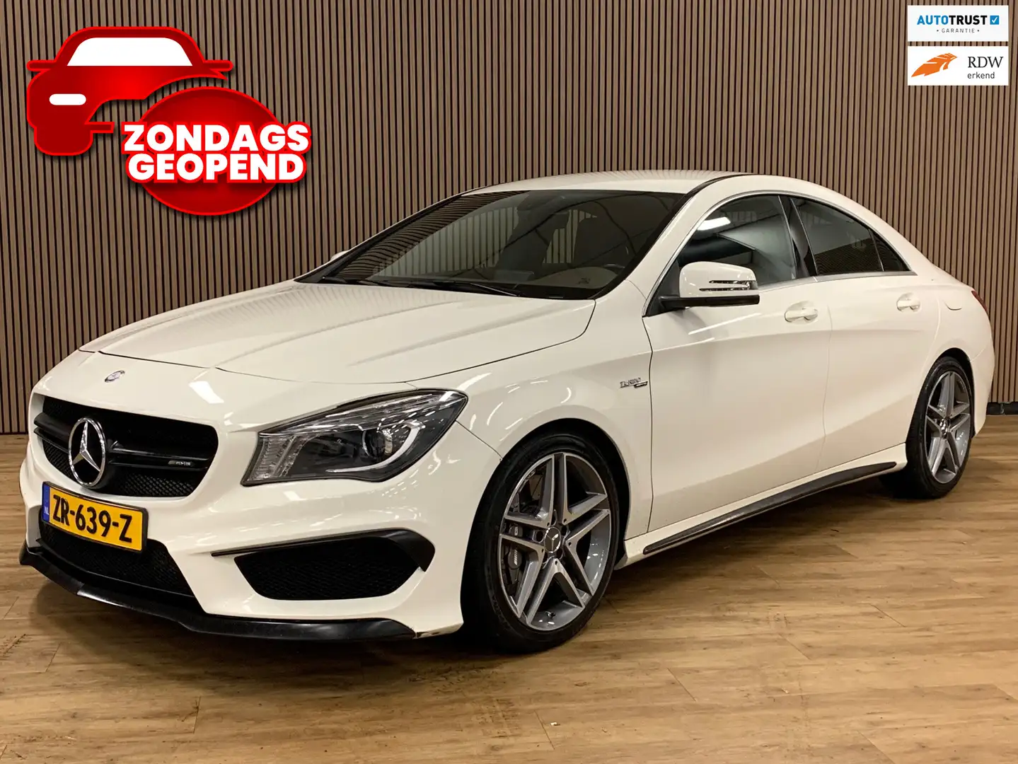 Mercedes-Benz CLA 45 AMG 4MATIC Edition 1|Camera|97000KM|Navigatie| Blanc - 1