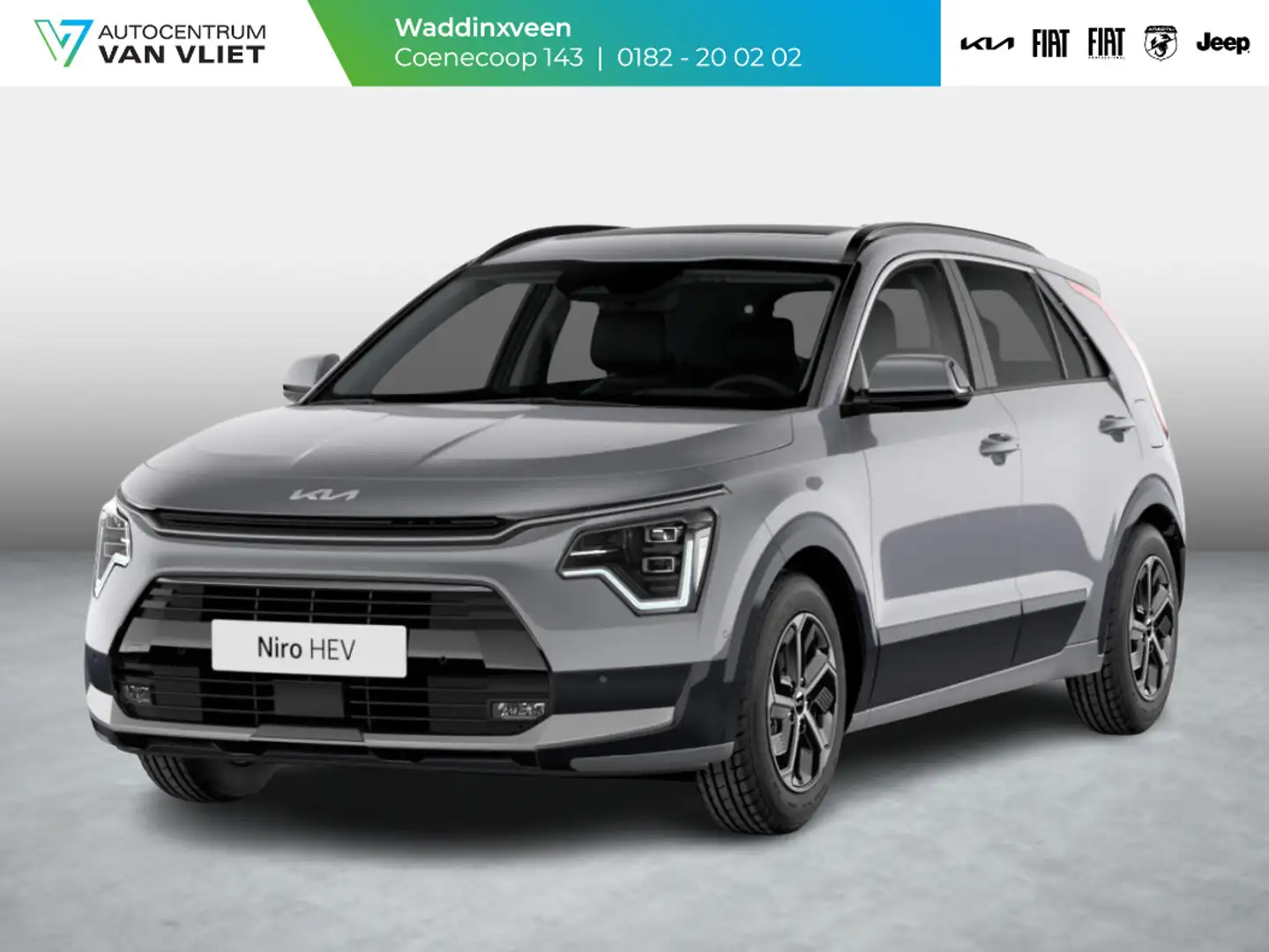 Kia Niro 1.6 GDi Hybrid DynamicLine | Private Lease v.a. € Grijs - 1