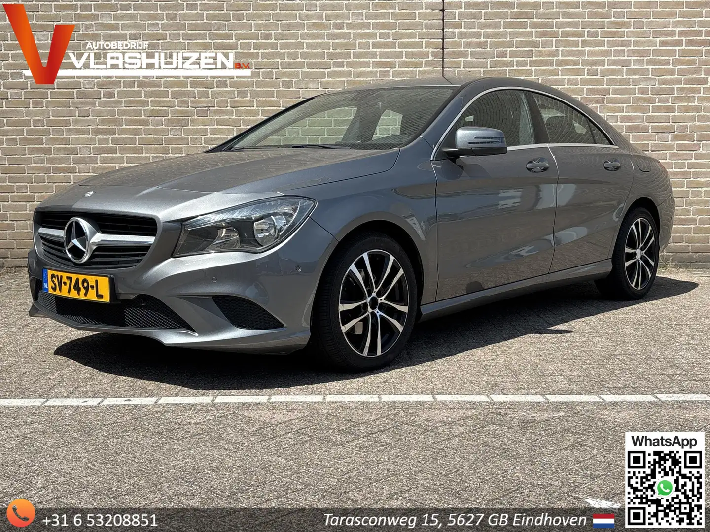 Mercedes-Benz CLA 200 CDI Ambition | Leder | Climate | Cruise | Navi | P Grijs - 1