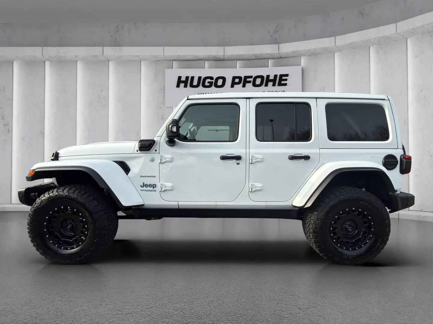 Jeep Wrangler 2.0 Plug-In Hybrid Sahara Unlimited Weiß - 2