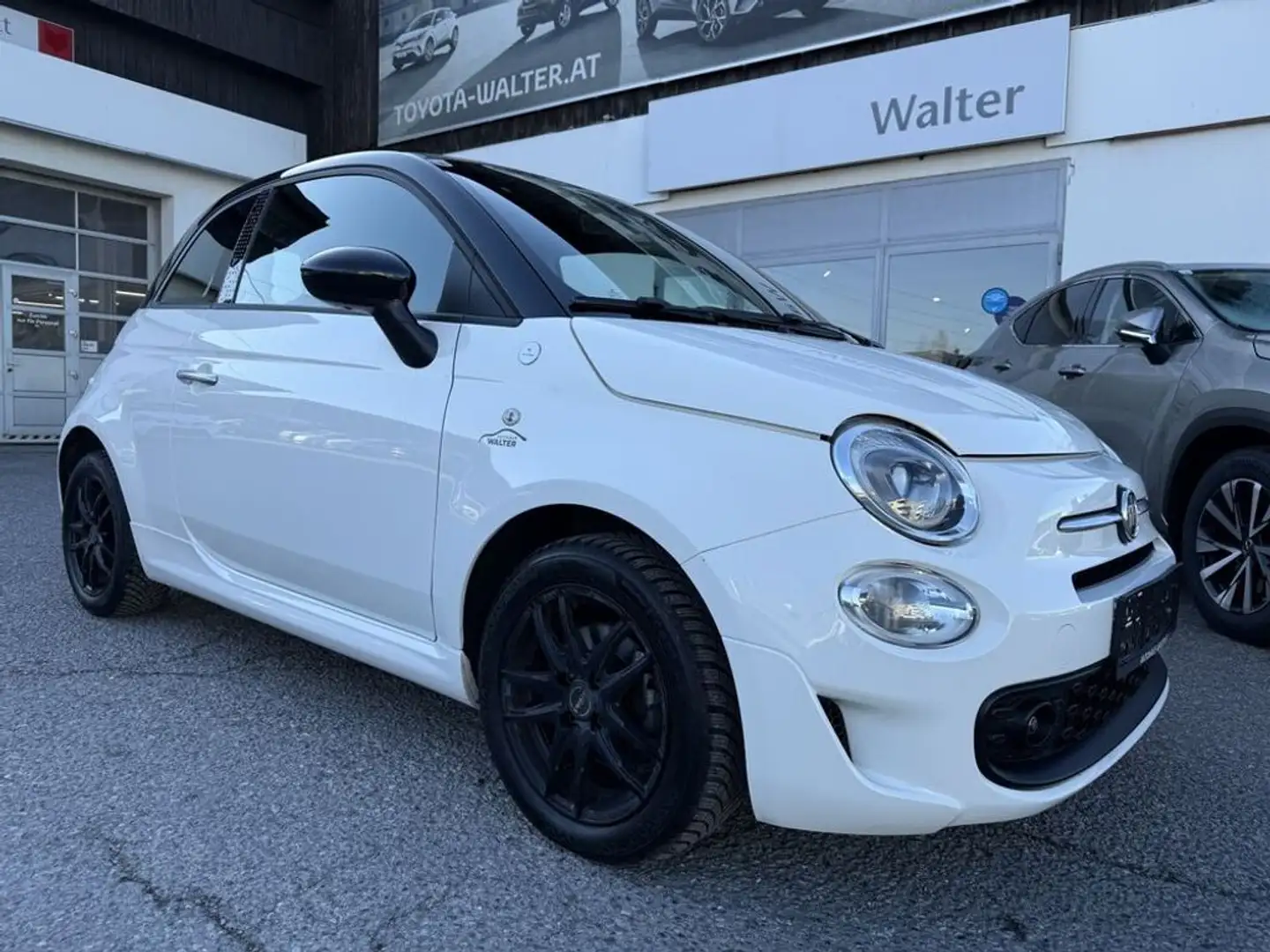 Fiat 500 Google Weiß - 1