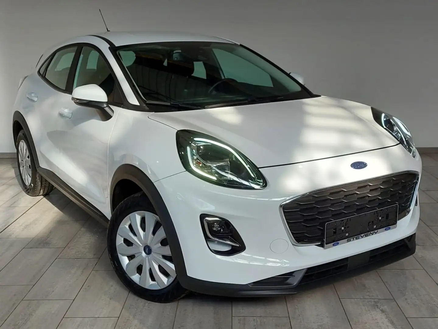 Ford Puma CONNECTED 1.0 EcoBoost 95CV EU6d*CLIM*PARK PILOT* Blanc - 2