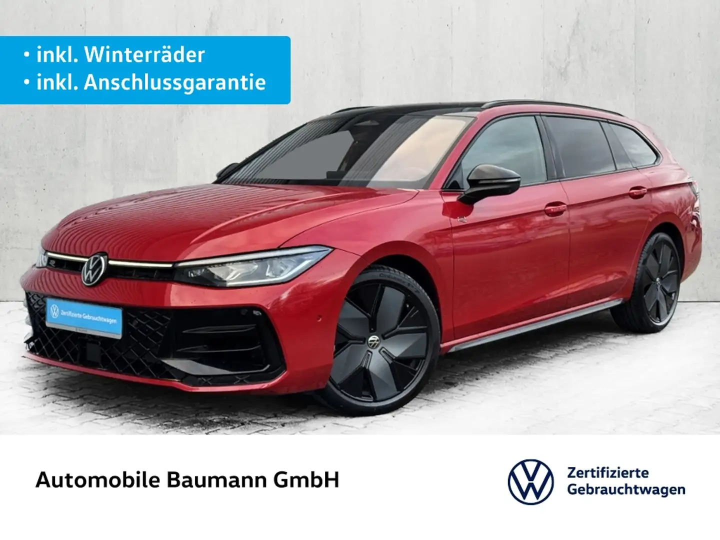 Volkswagen Passat Variant 2.0 TSI 4MOTION R-LINE SIGNATURE Rot - 1