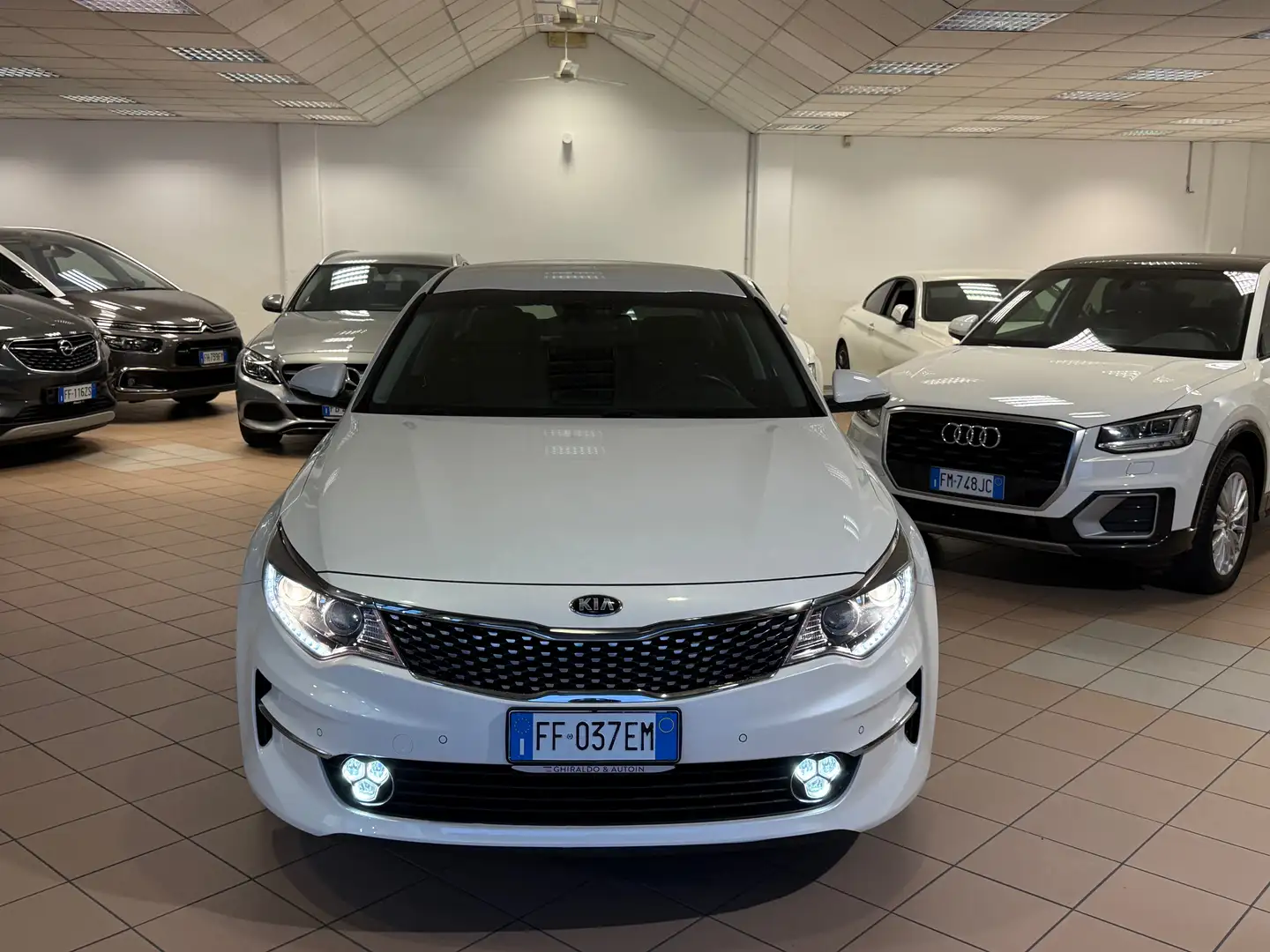 Kia Optima Optima 1.7 crdi Class 141cv dct Bianco - 2