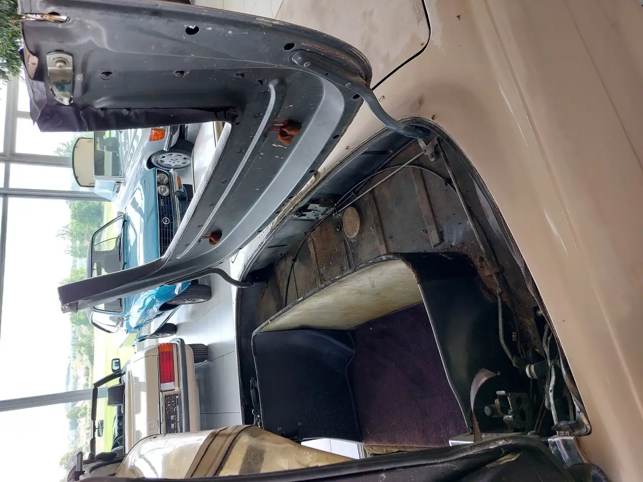 Mercedes-Benz SL 280 280 SL Gold / Braun, Softtop gut / Braun, foto 11