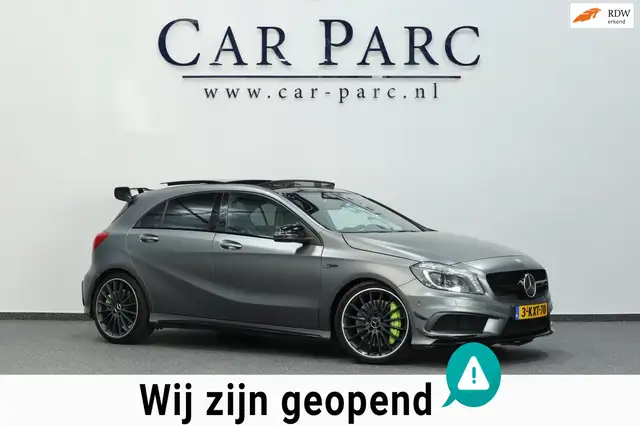 Mercedes-Benz A 45 AMG 4MATIC 361+PK LED/PANORAMADAK/KUIP+LEER+S.VERWARMI