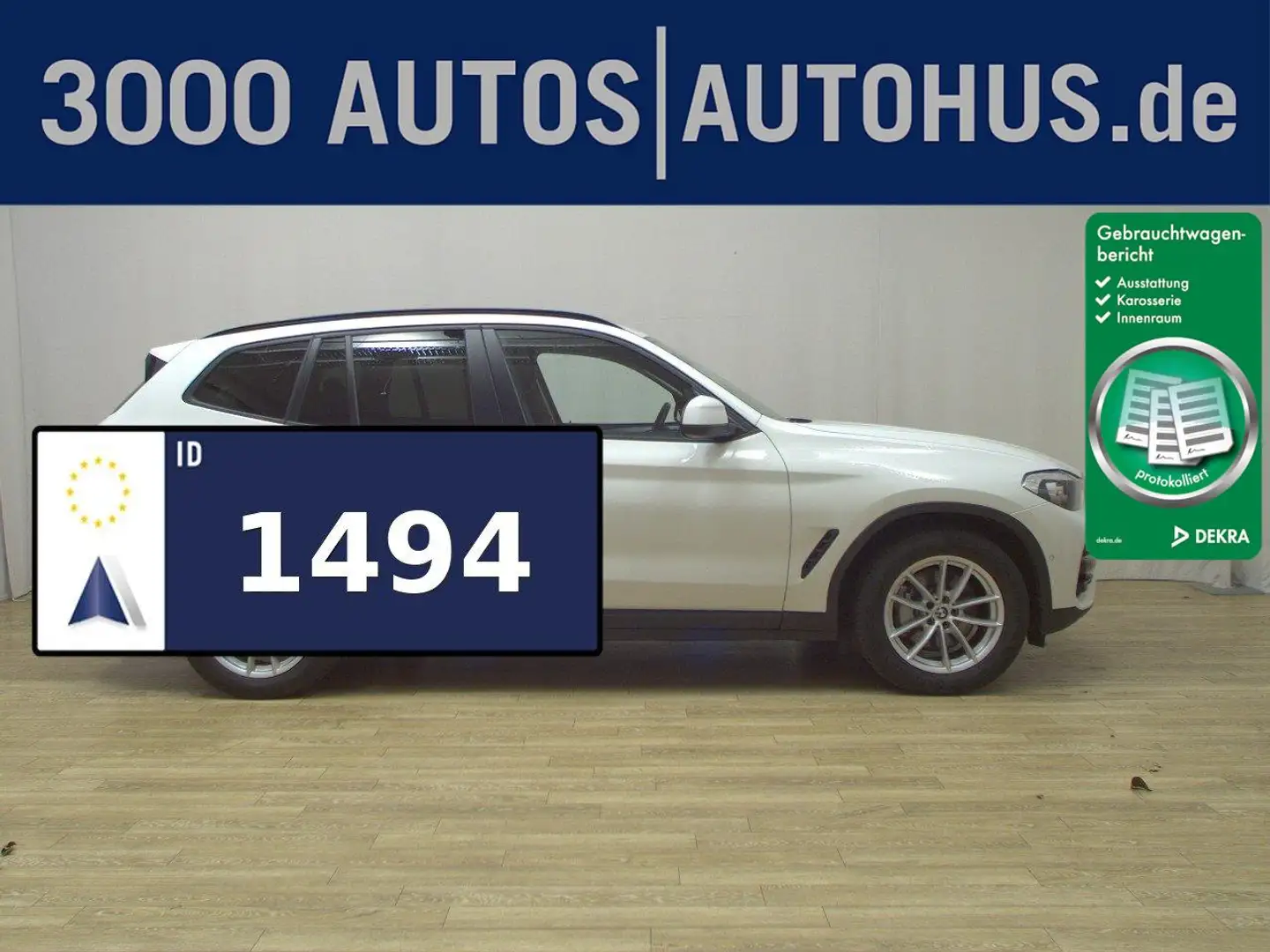 BMW X3 xDrive30e Advantage Navi LED LC+ AHK RFK Weiß - 1