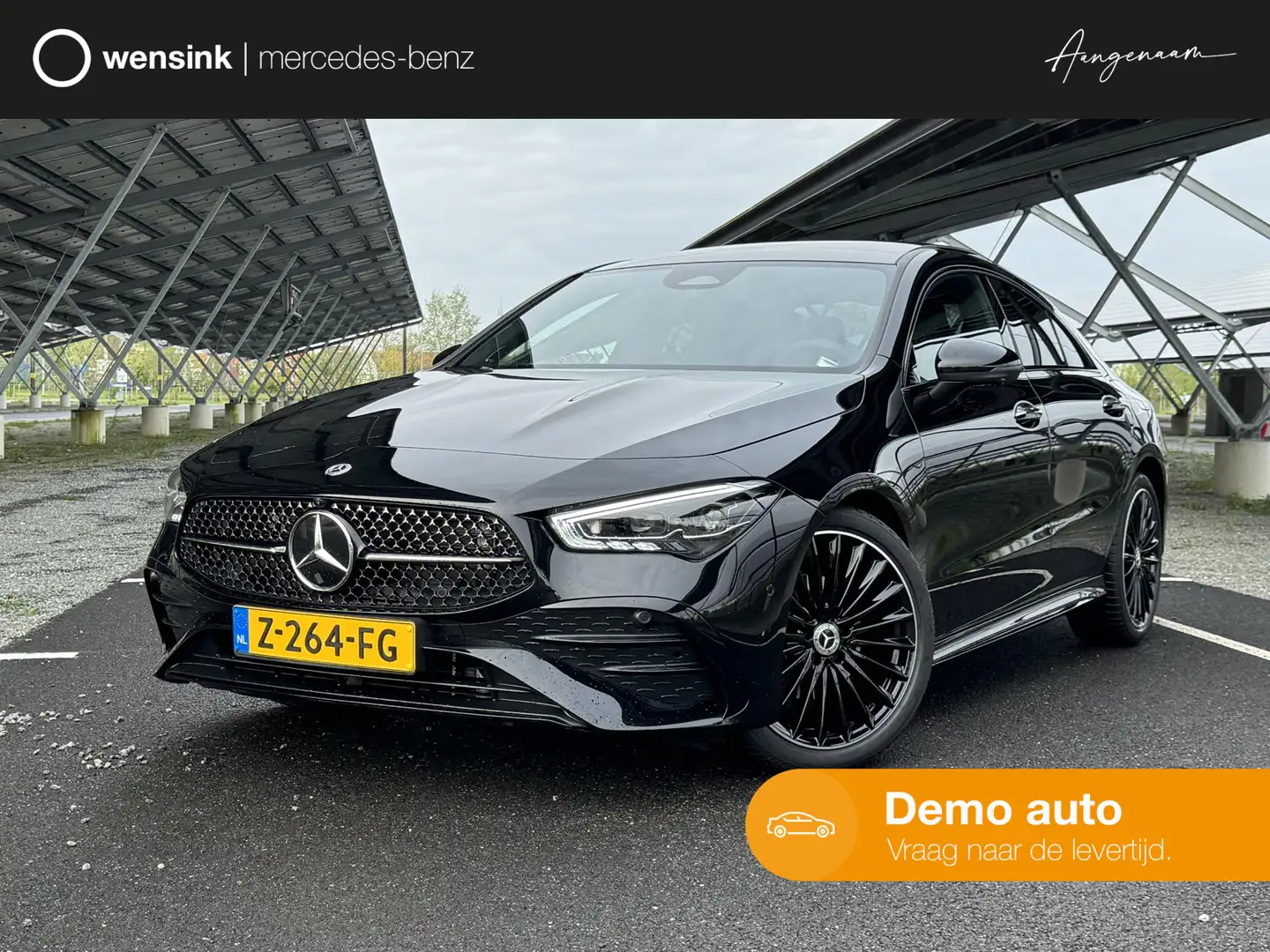 Mercedes-Benz CLA 180 AMG Line | Burmester | Panoramadak | Stoel/stuurve Zwart - 1