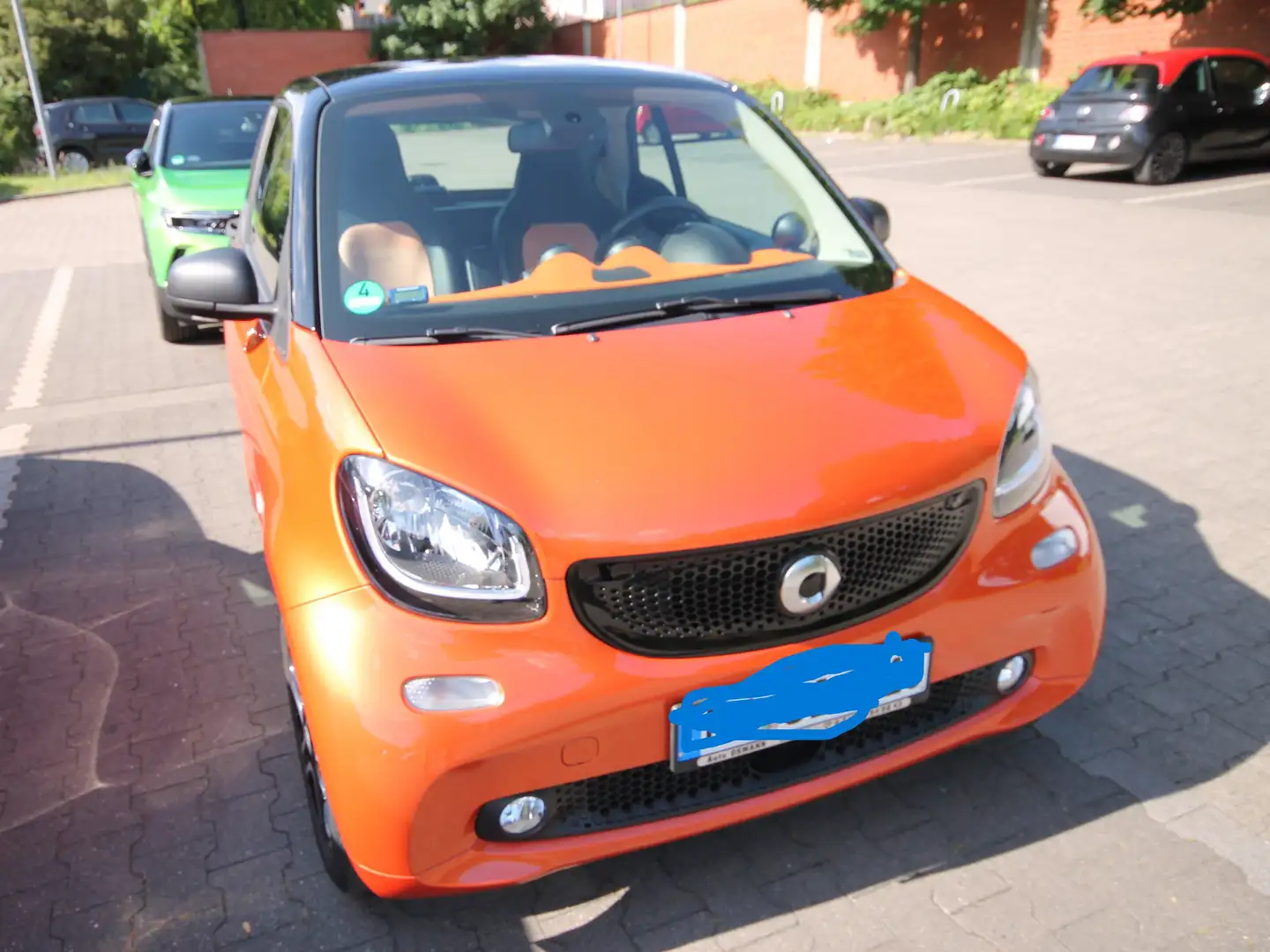 smart forTwo smart fortwo coupe passion Orange - 2