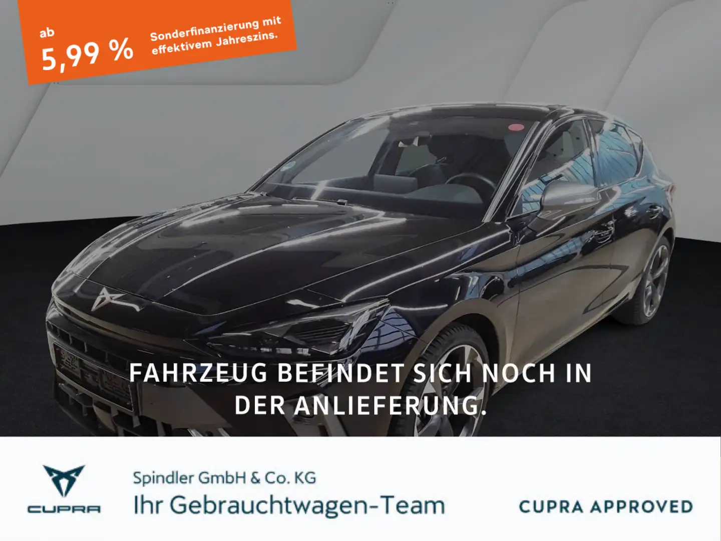 CUPRA Leon 1.5eTSI DSG / Navi, ParkAssi, FullLink, LED Noir - 1