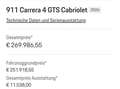Porsche 911 992.2 Carrera 4 GTS Cabriolet Grau - thumbnail 10