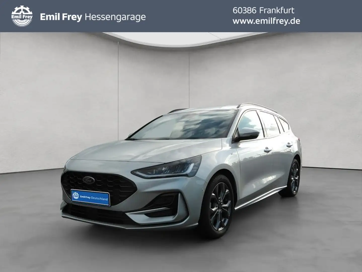 Ford Focus Turnier 1.0 EcoBoost Hybrid ST-LINE X Silber - 1