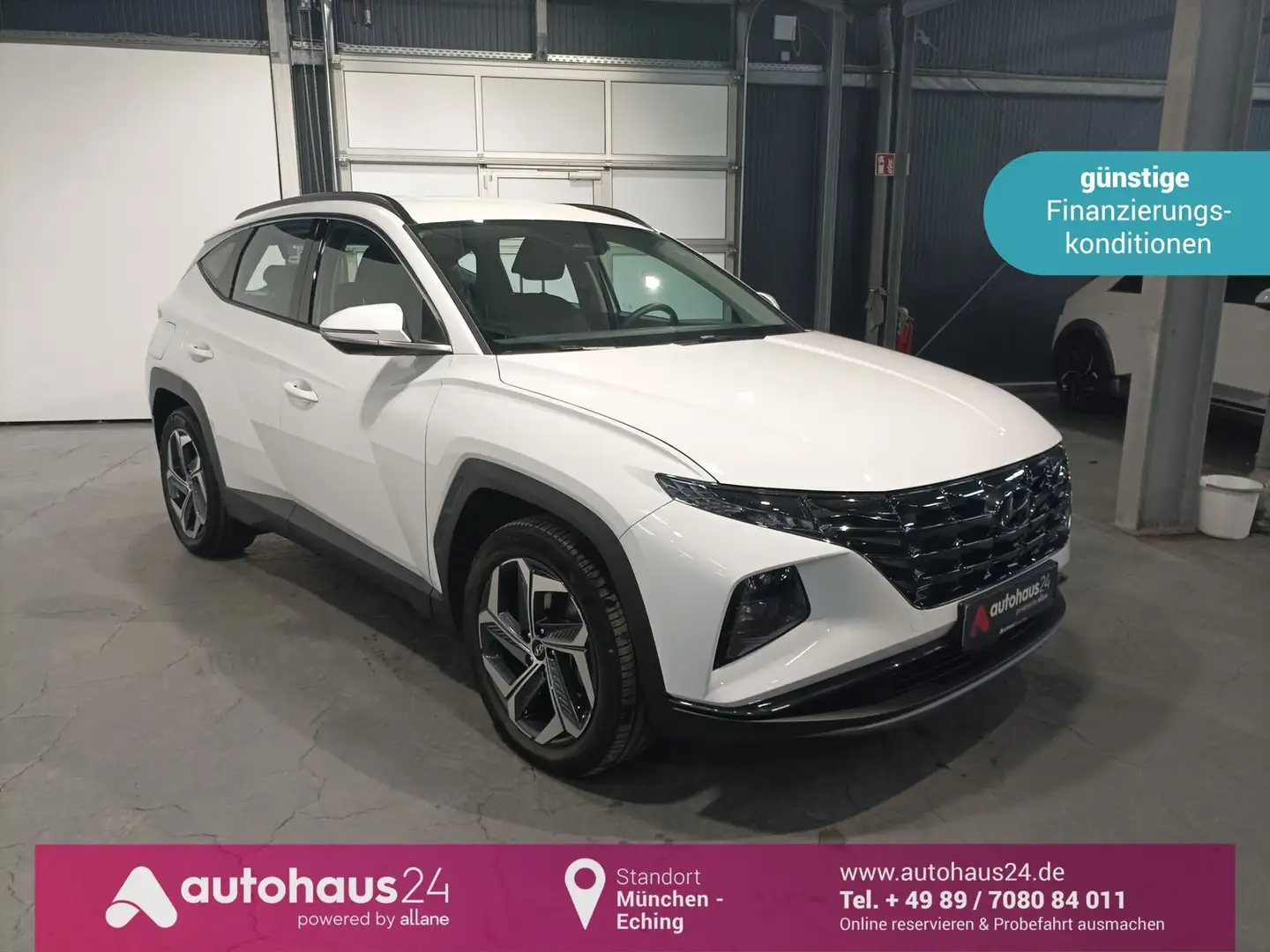 Hyundai TUCSON 1.6 PHEV 4WD LED|Navi|ParkPilot|Sitzhzg Wit - 1