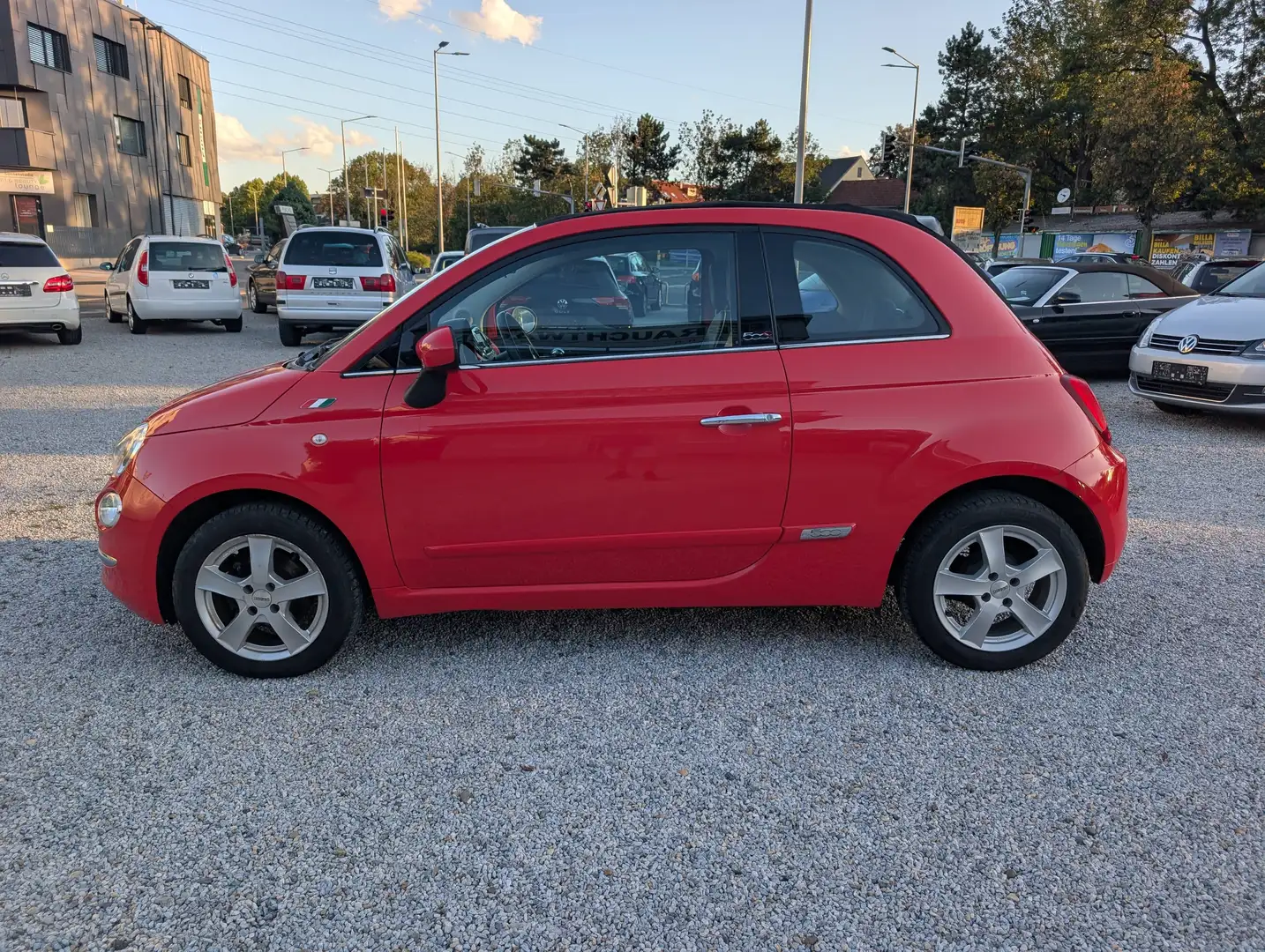 Fiat 500 Lounge Rot - 2