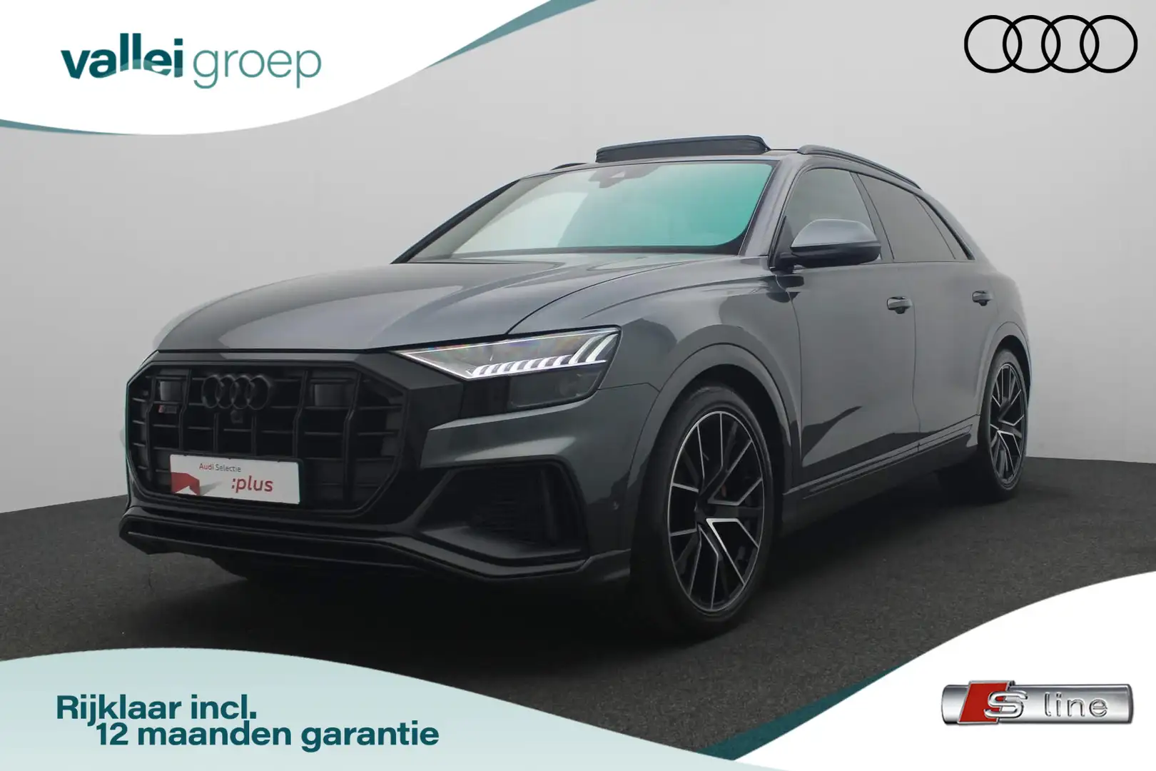 Audi SQ8 4.0 TFSI 507PK tiptronic quattro | Pano | Valcona Grijs - 1