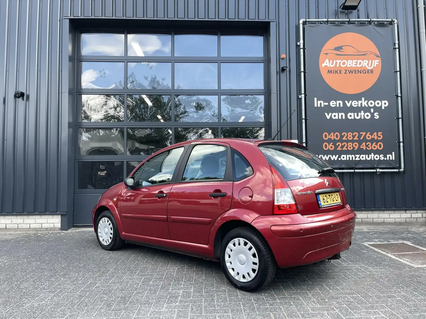 Citroen C3 1.4i-16V 88PK Ambiance CLIMA-AIRCO|CRUISE CONTROL| Rosso - 2