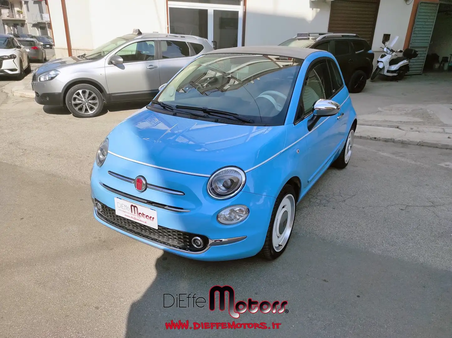 Fiat 500C 500C 1.2 Spiaggina 58 69cv Blau - 1