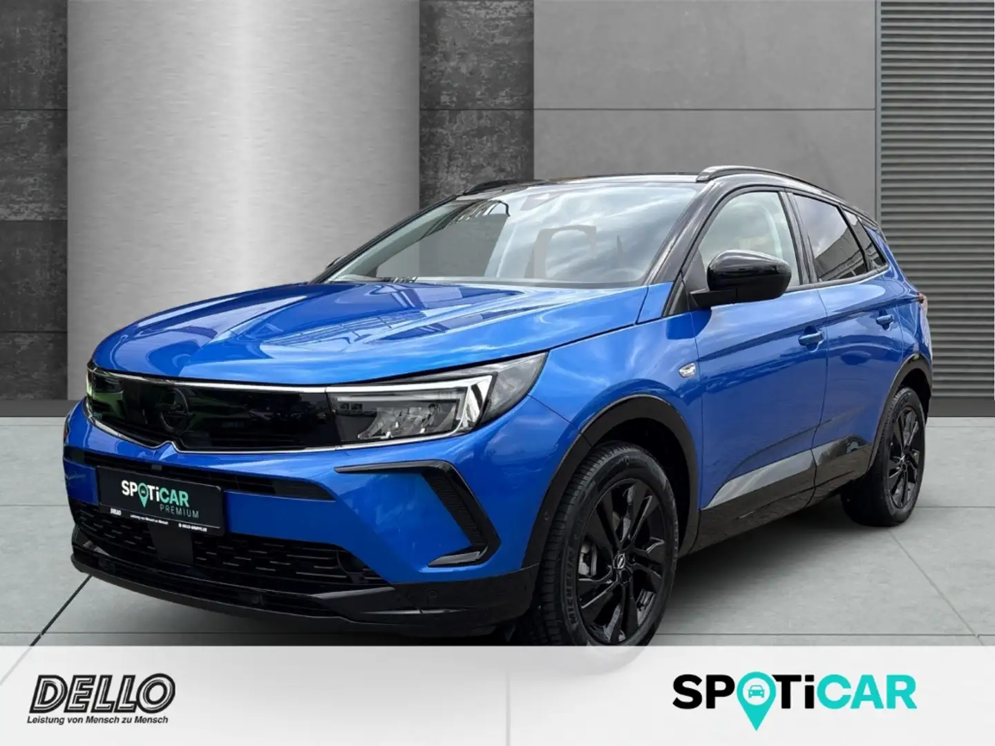 Opel Grandland GS Line 1.2 T AUT Multimedia SHZ LHZ Digitales Coc Bleu - 1