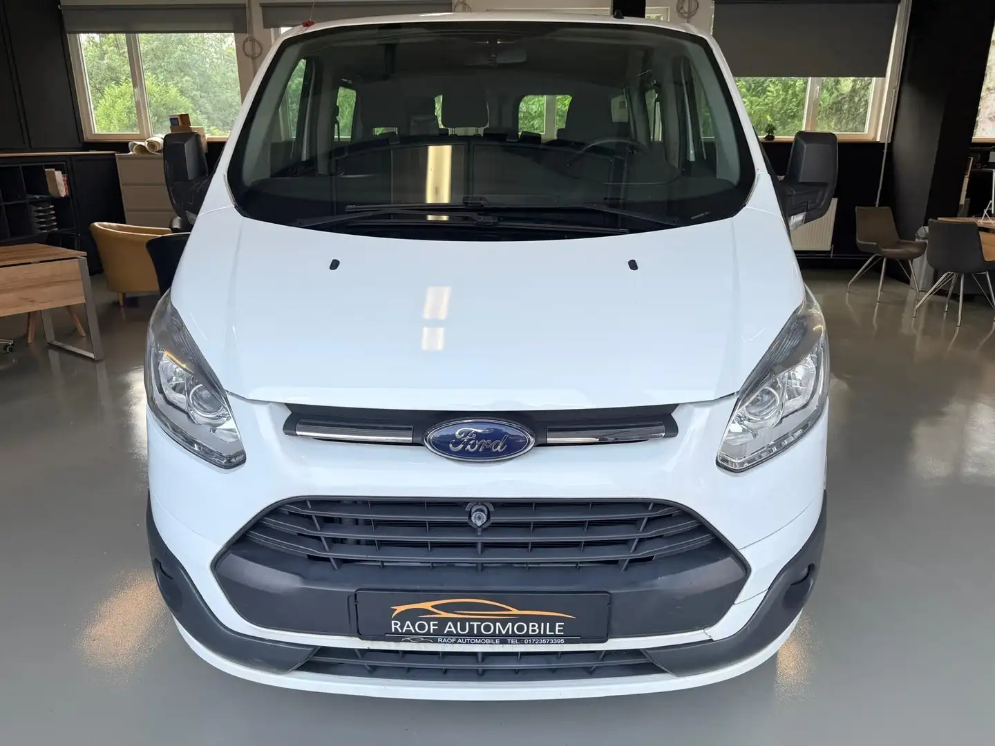 Ford Tourneo Custom Ford Transit Custom 2.2 TDCI 9 Sitzer Wit - 2